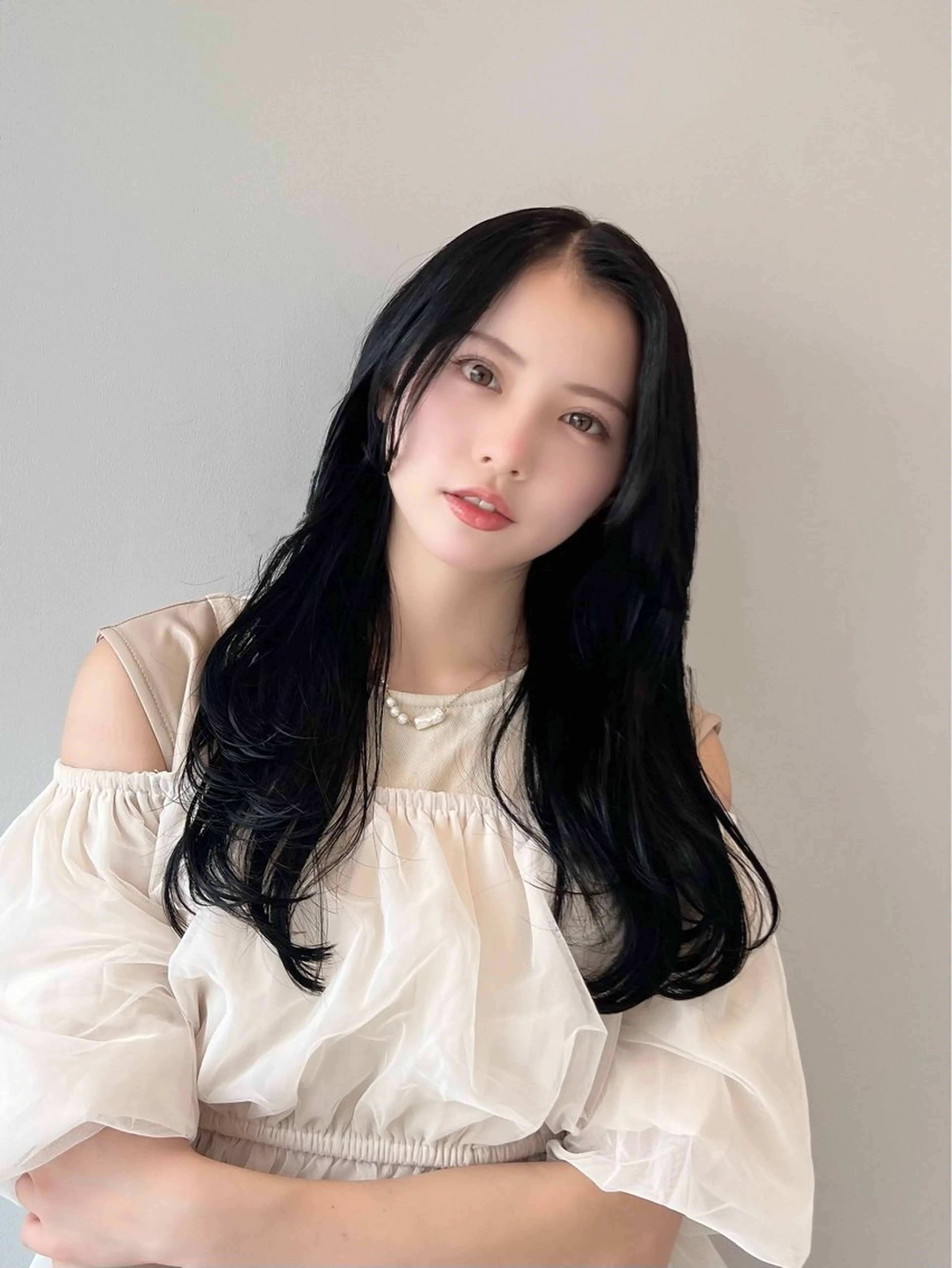 ✨人気No.1✨カット＋ケアカラー＋トリートメントの写真