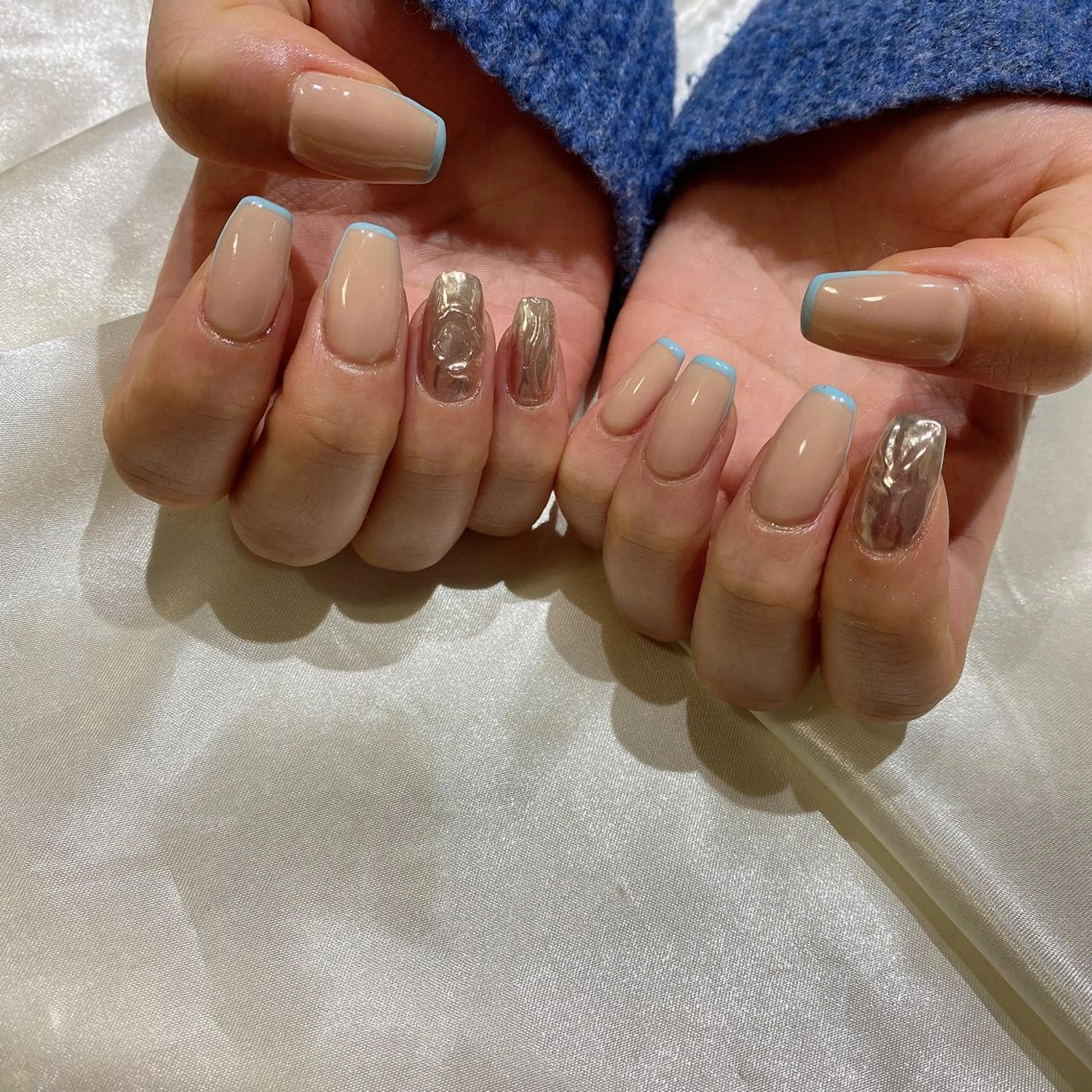 ネイル ハンドネイル 西岡 杏のネイルデザイン