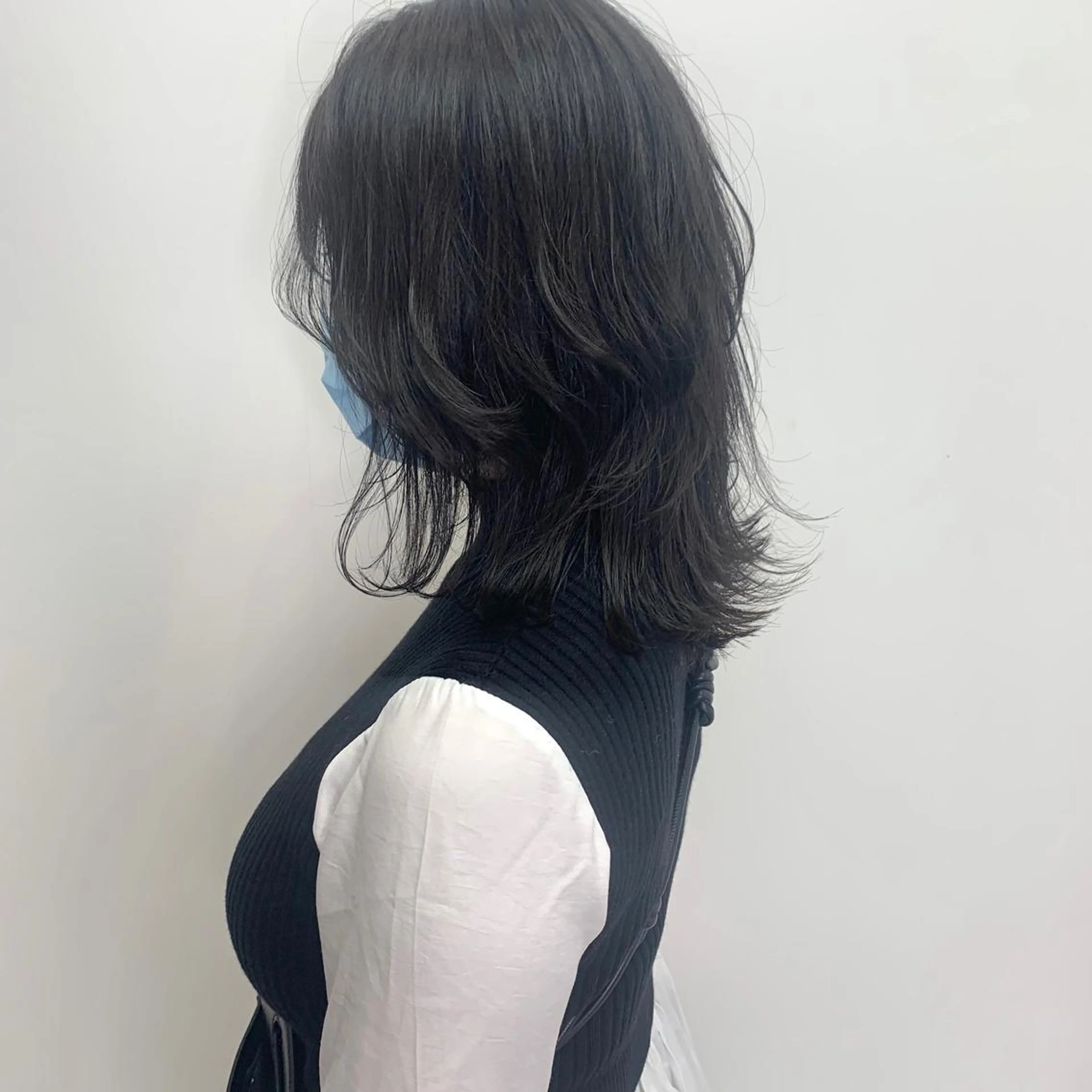 ミディアム カラー 𖧷 ⁺. 大人ヘア Yui 𓂃𓈒𓏸のヘアスタイル