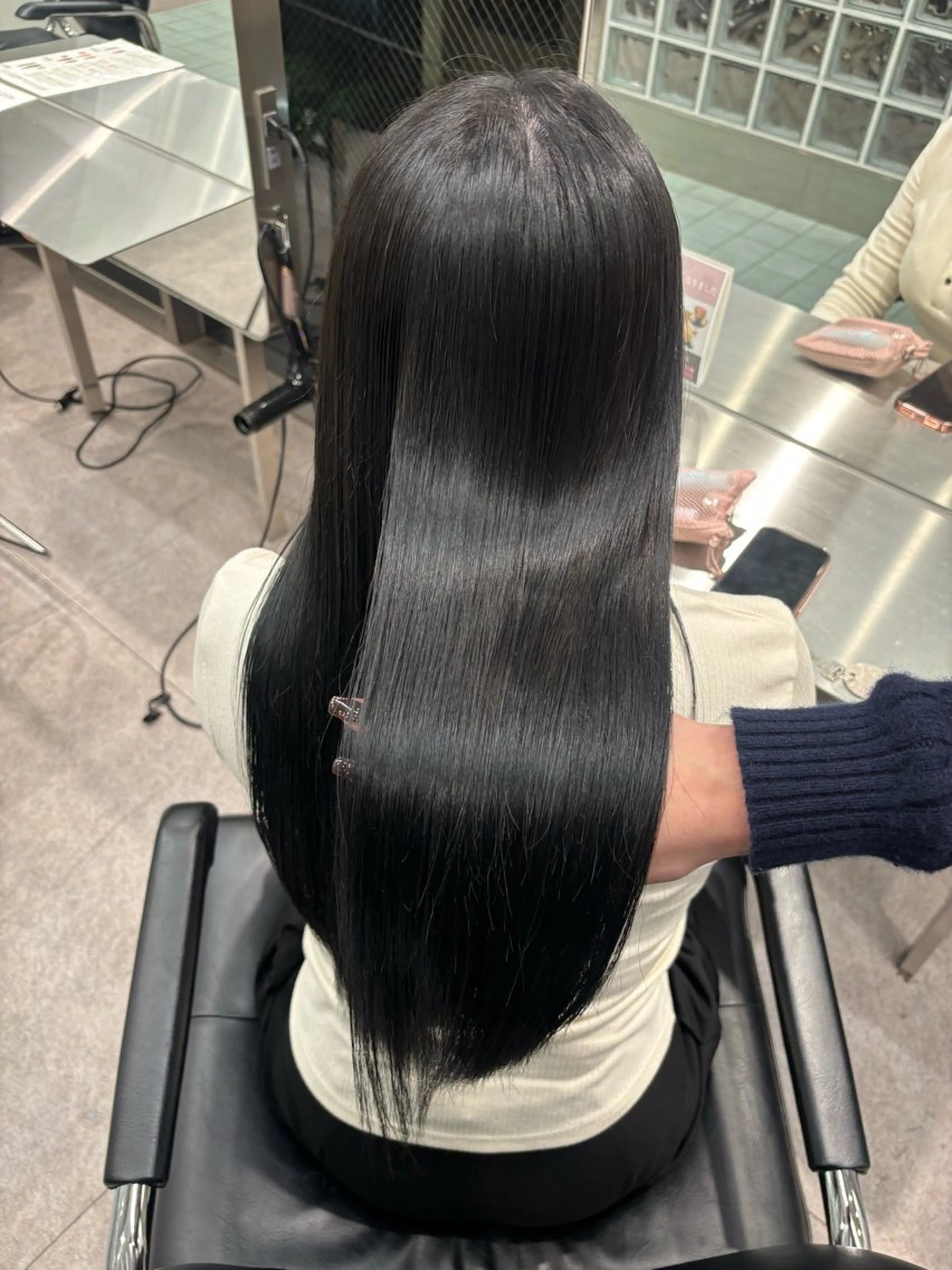 ロング カラー ヘアカラー 田尻 眞也のヘアスタイル