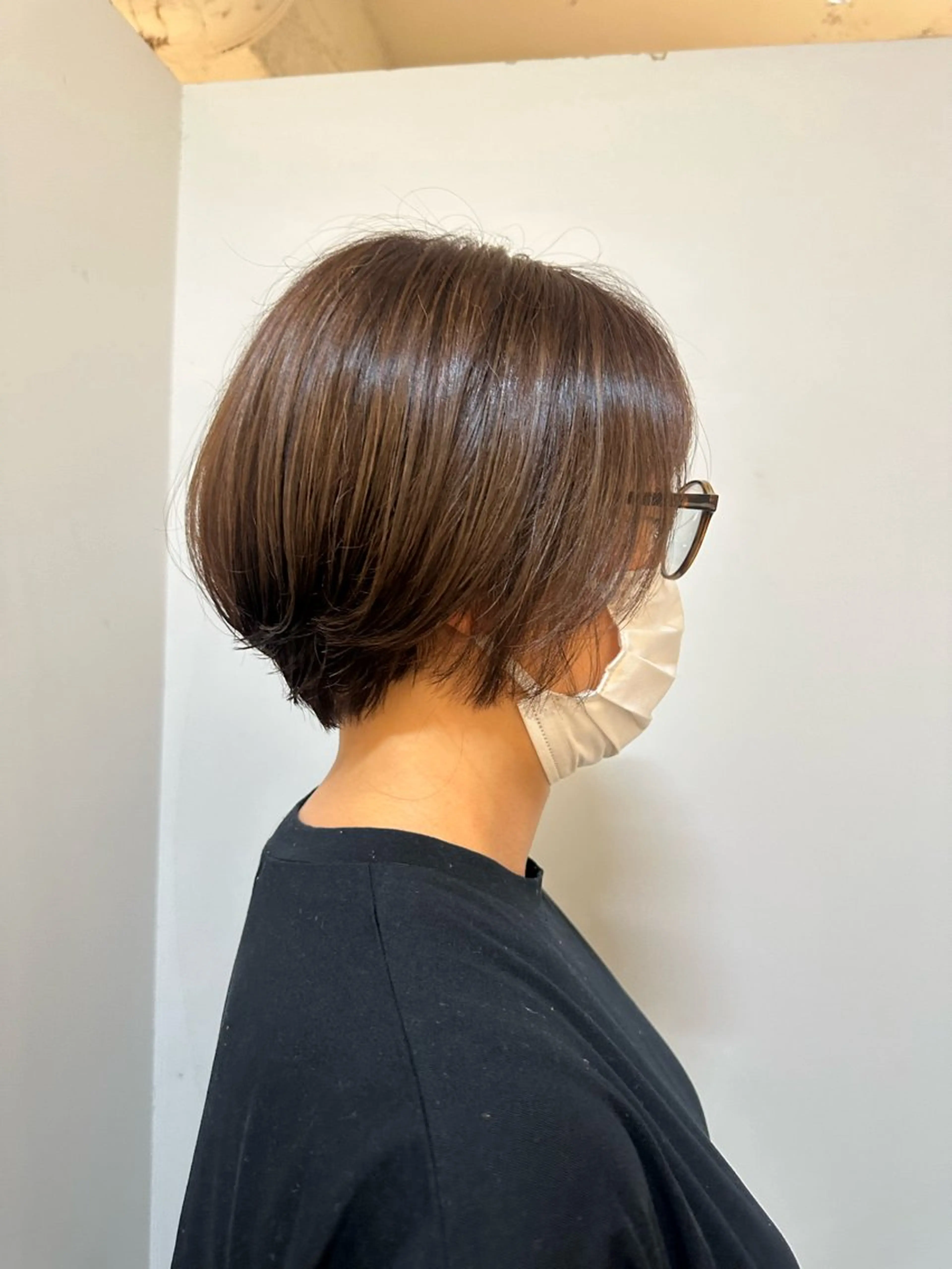 ショート ショートボブ ボブ くびれヘア ショートヘア Shuto （コマツシュウト）のヘアスタイル