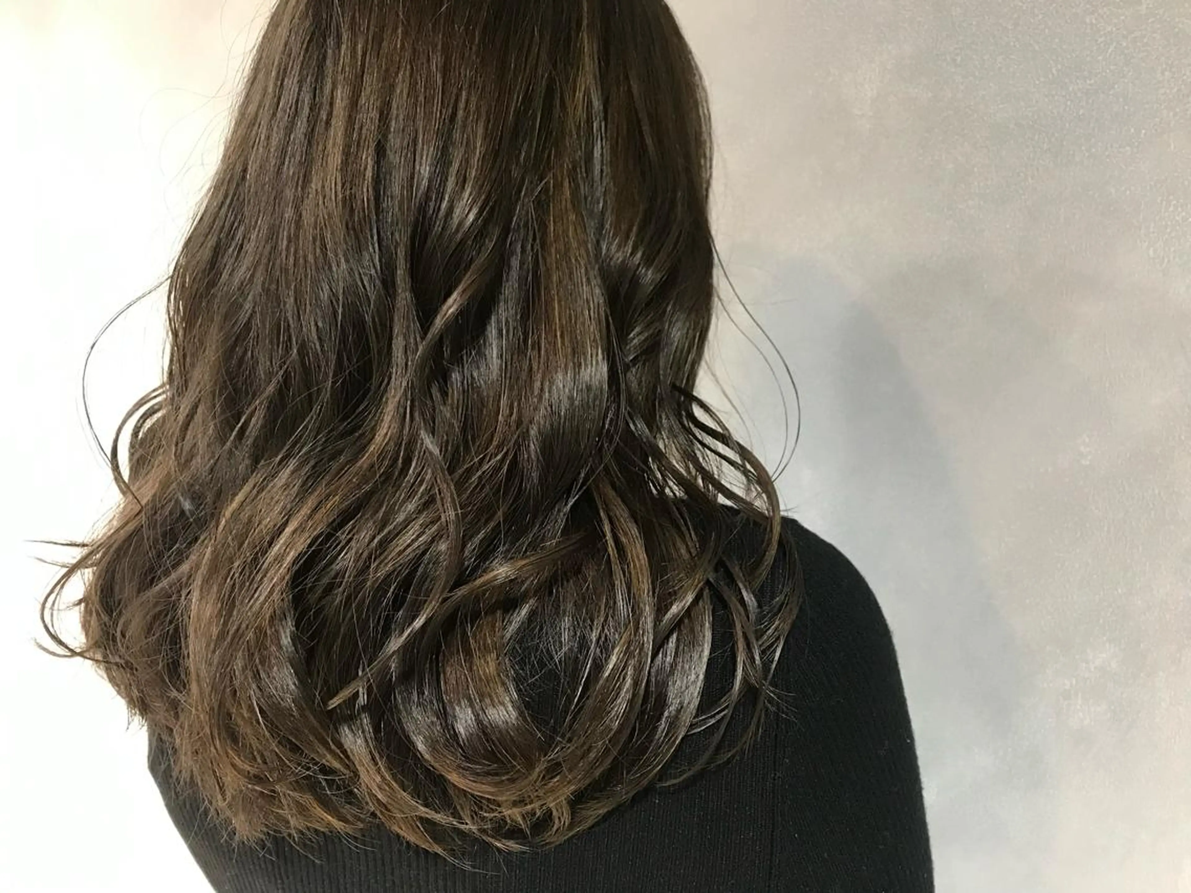 セミロング カラー 縮毛矯正/髪質改善 🌷あかおのヘアスタイル