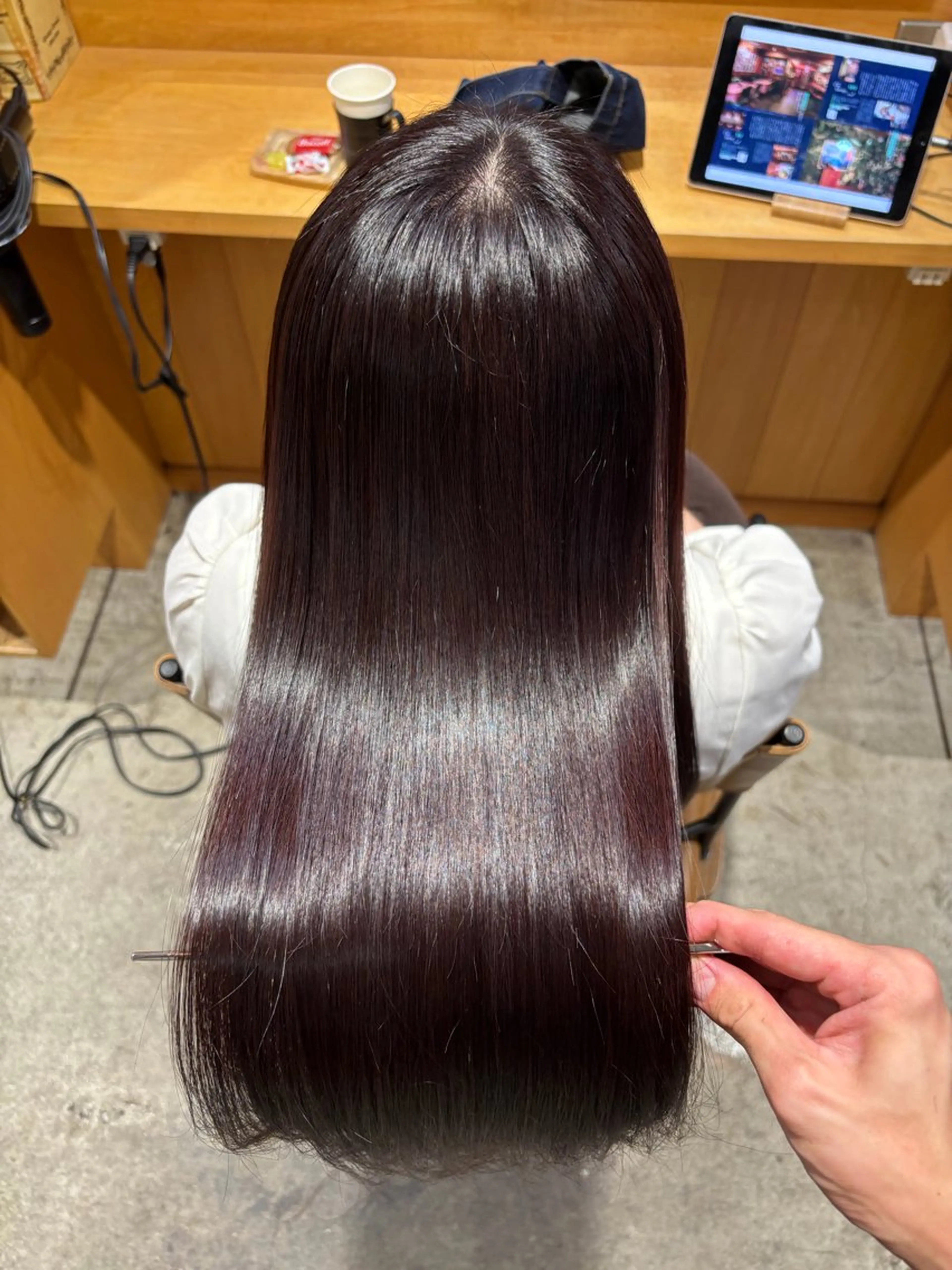 ロング カット ヘアカラー トリートメント 【Amphi Tokyo】宮原のヘアスタイル