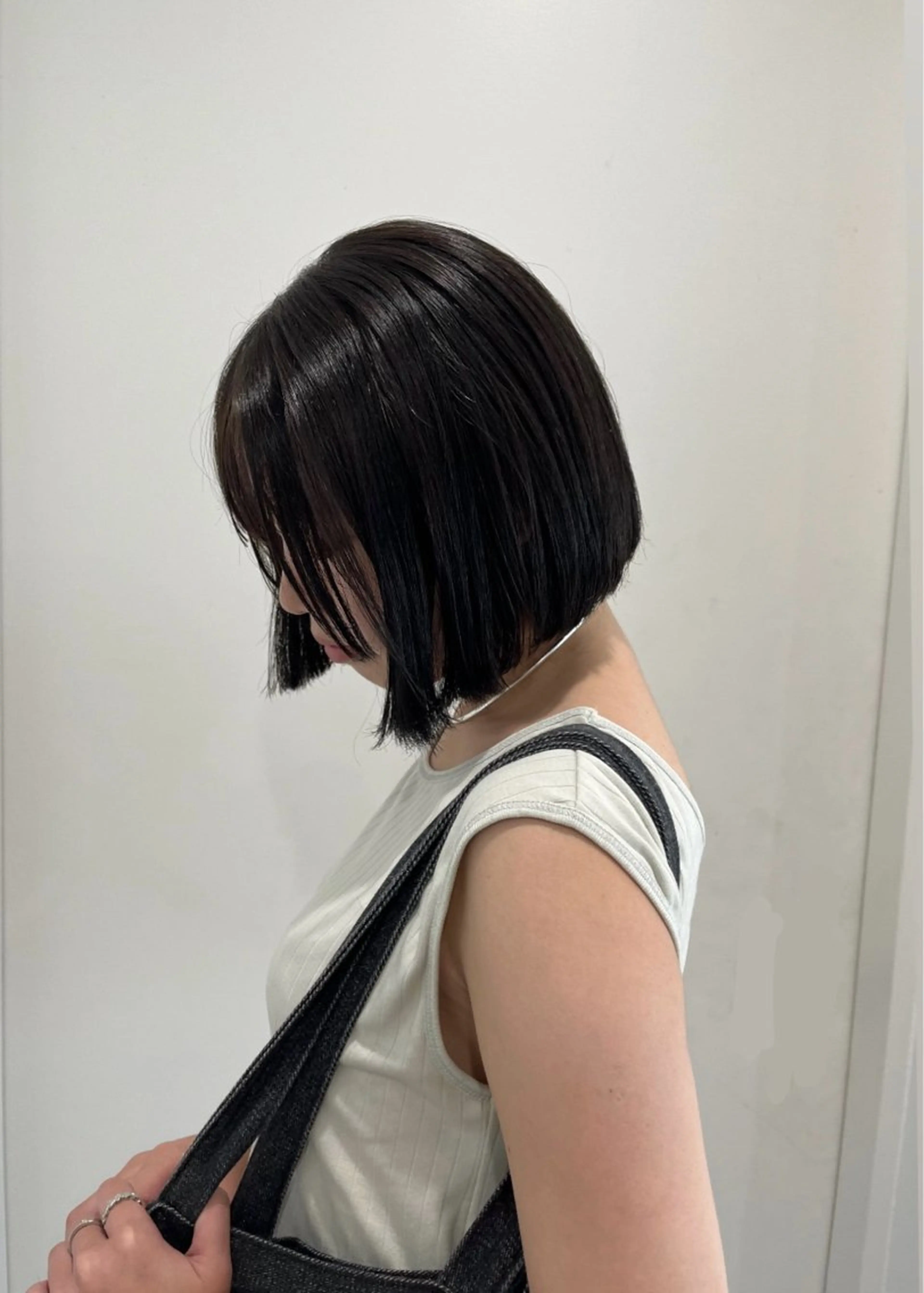 ショート 縮毛矯正/ハイトーン /パーマ/せき🧸のヘアスタイル