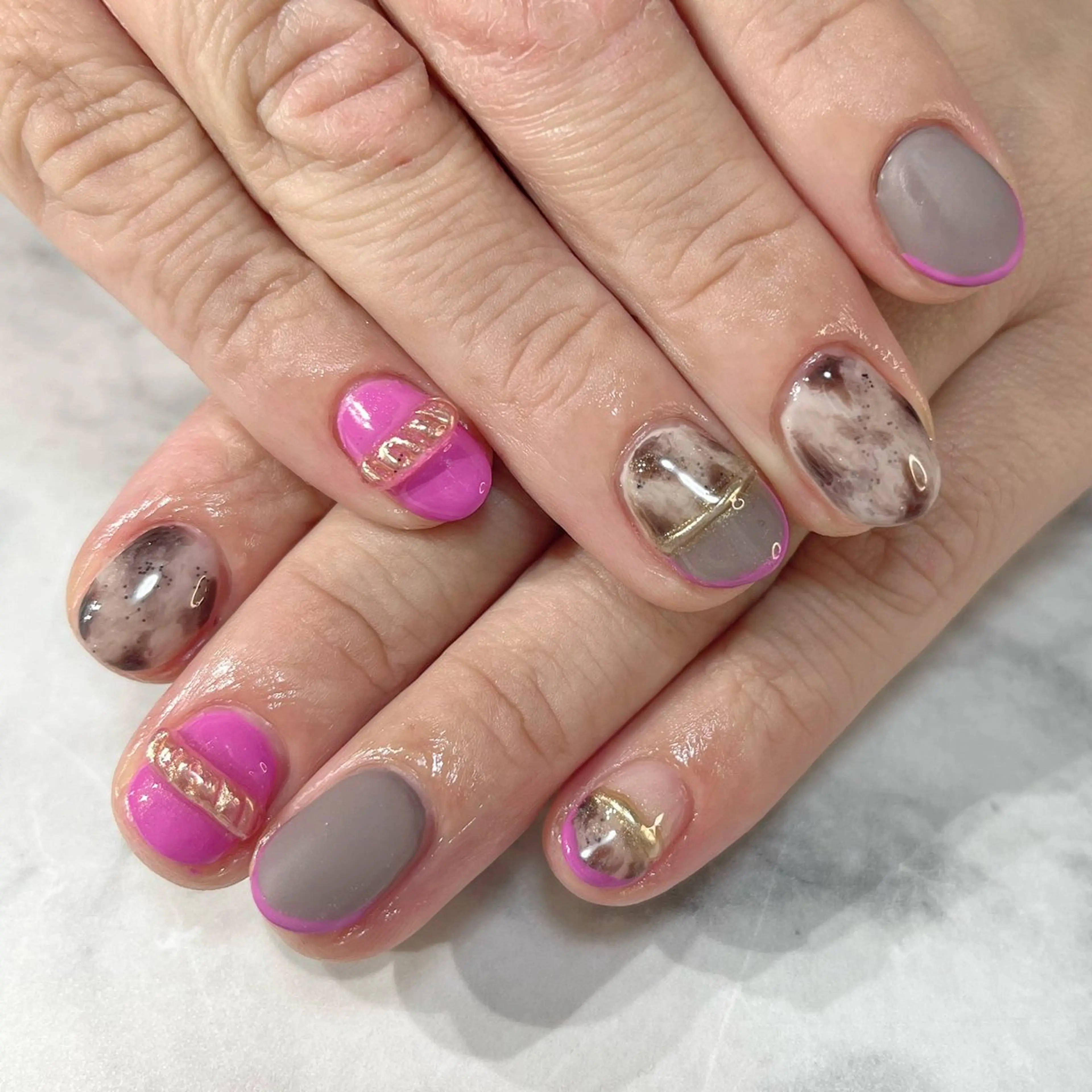 ネイル ハンドネイル ホームネイルサロン Shellのネイルデザイン