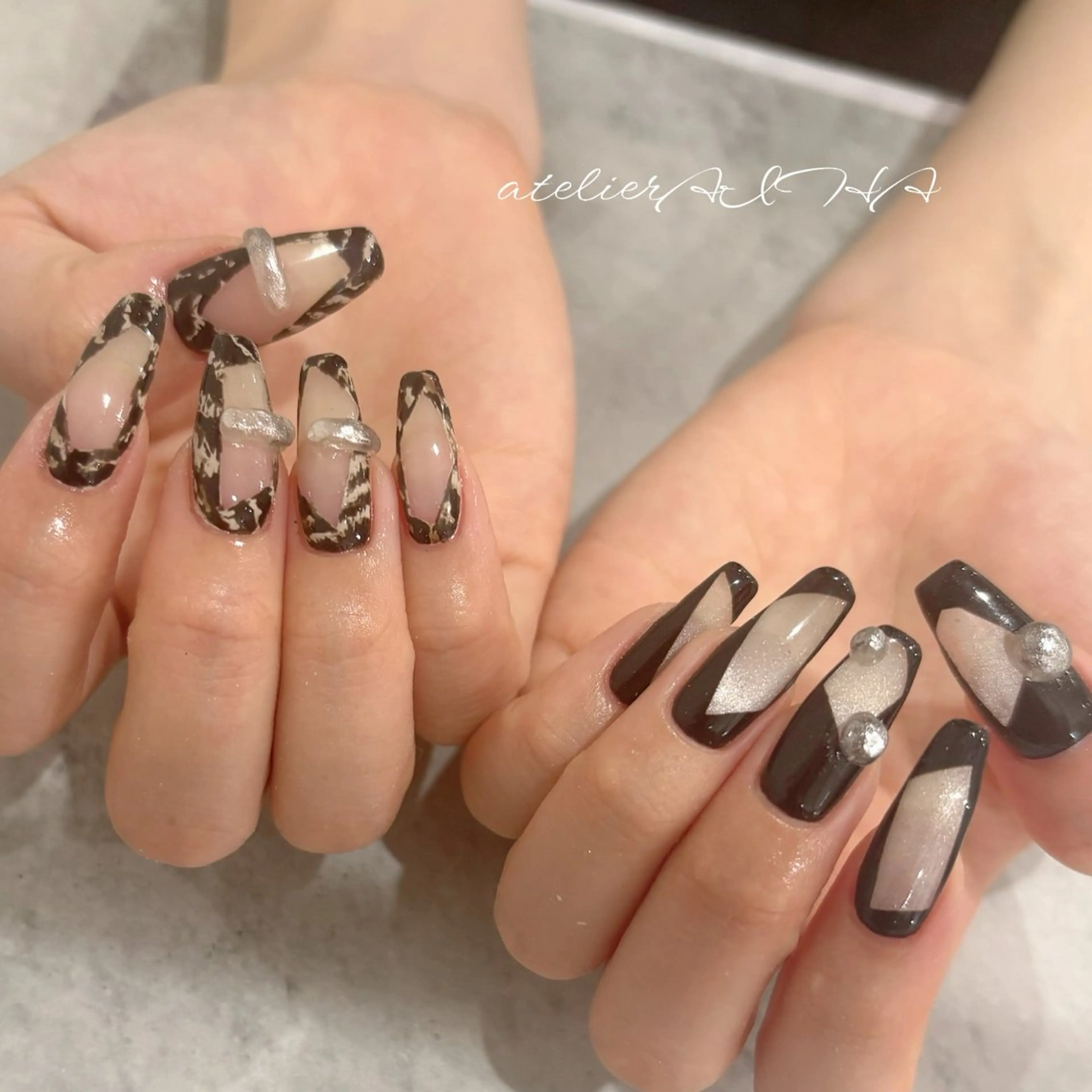 ネイル ハンドネイル アトリエAIHA★ フィルイン推奨サロンのネイルデザイン