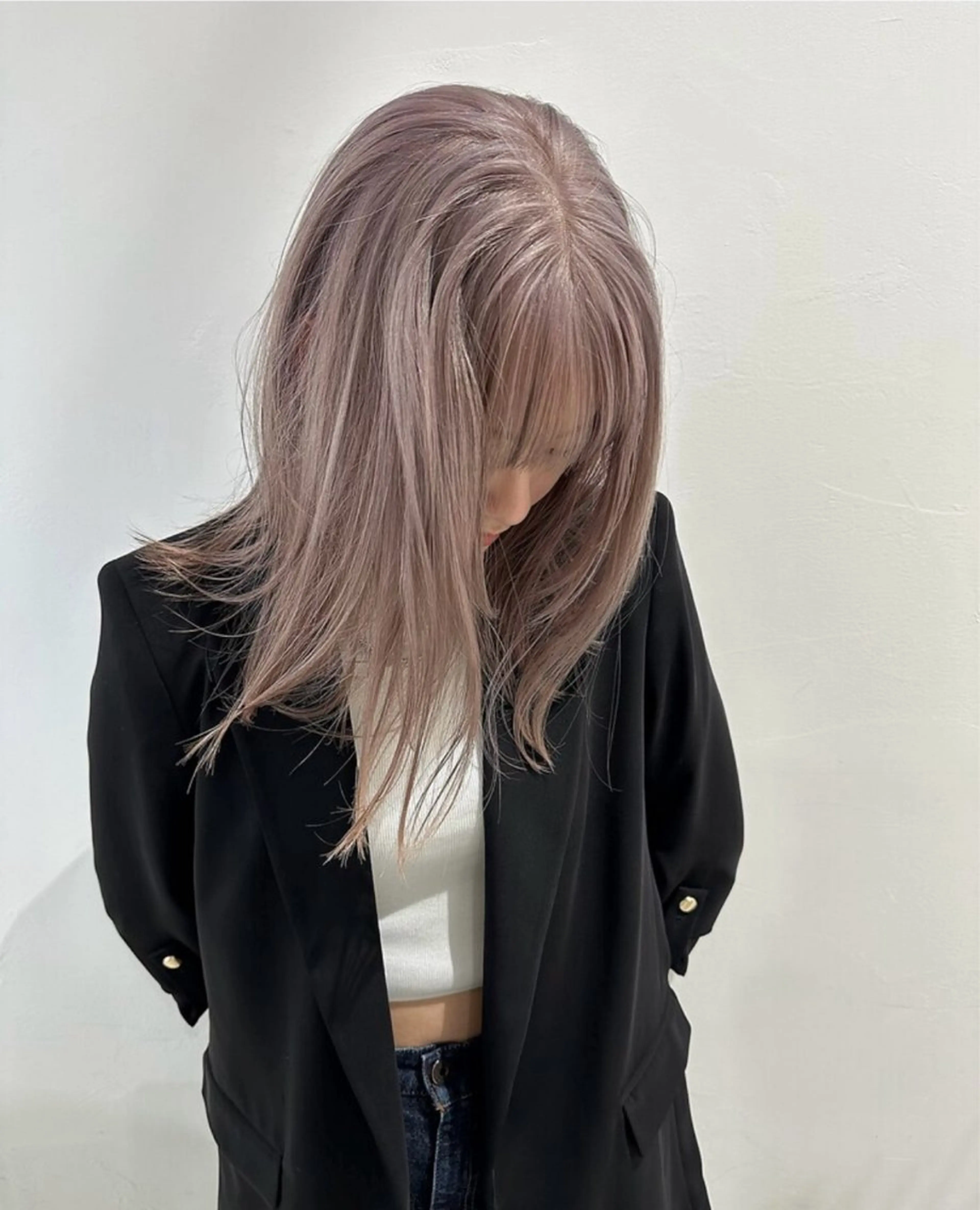 カラー 美覚L𓃠 femme🪽のヘアスタイル