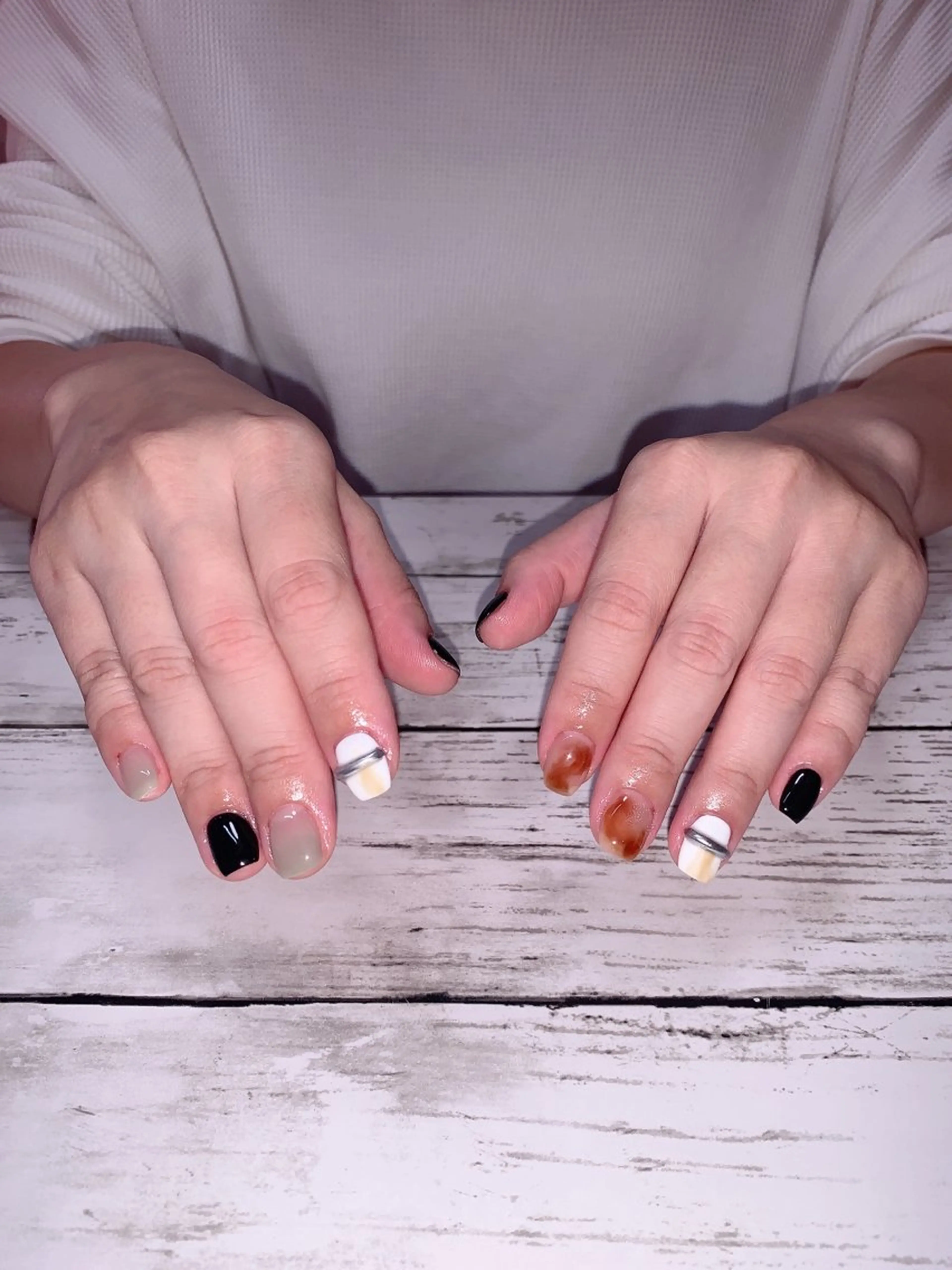 ネイル ゆず秋葉原 Vickyのネイルデザイン