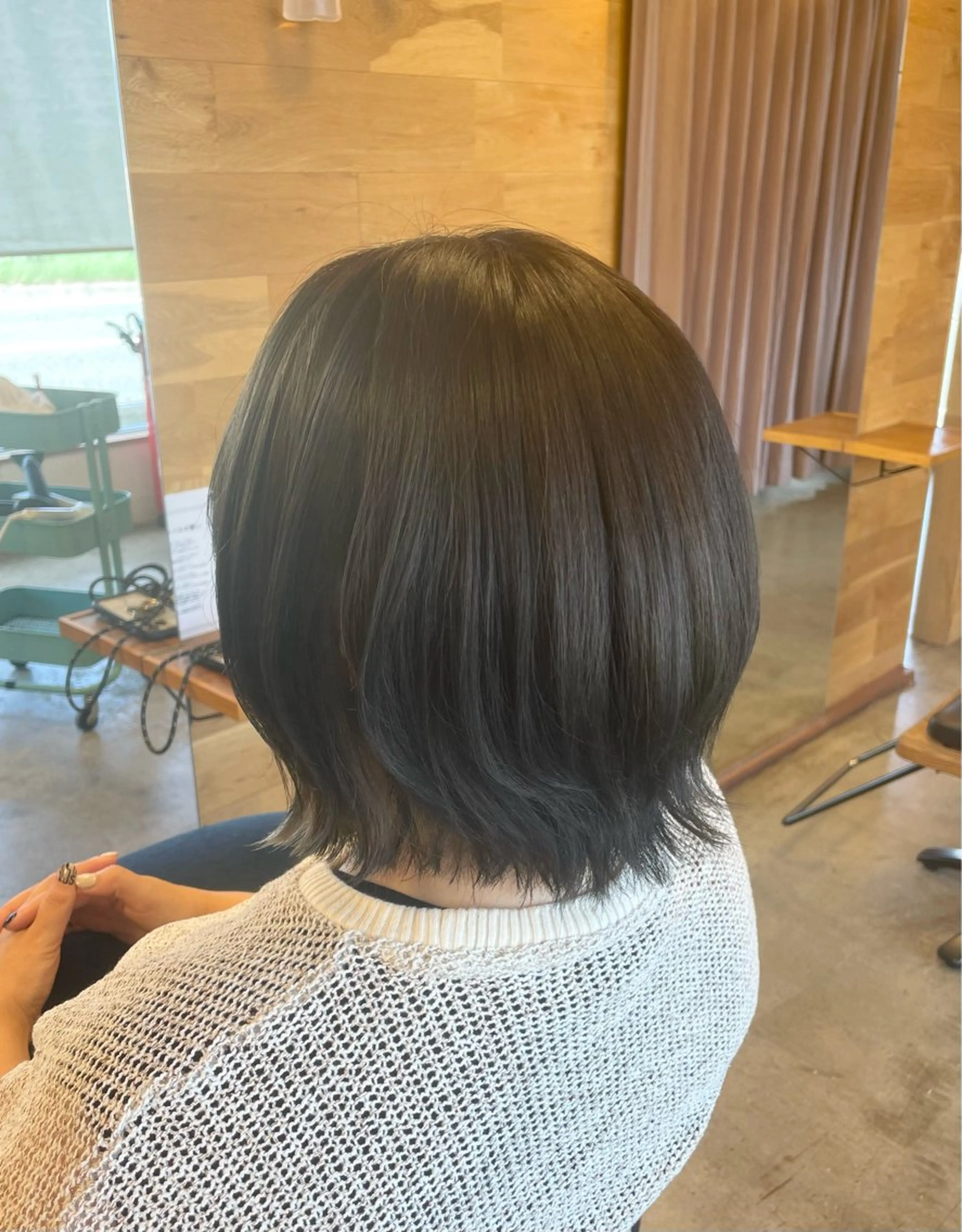 ミディアム カラー 畑村 まゆみのヘアスタイル