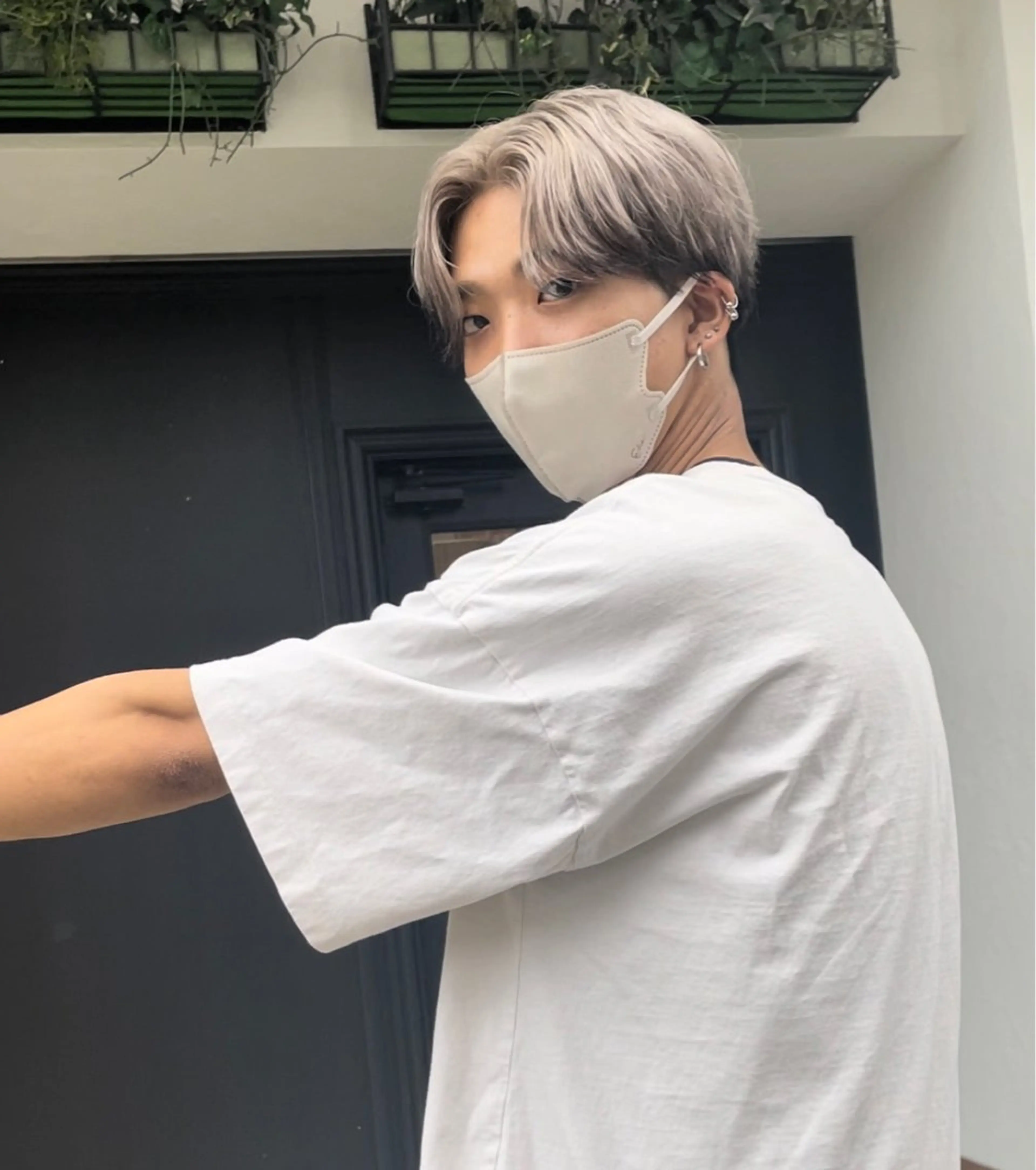 メンズ メンズブリーチ 亀川蓮 Agu hairのヘアスタイル