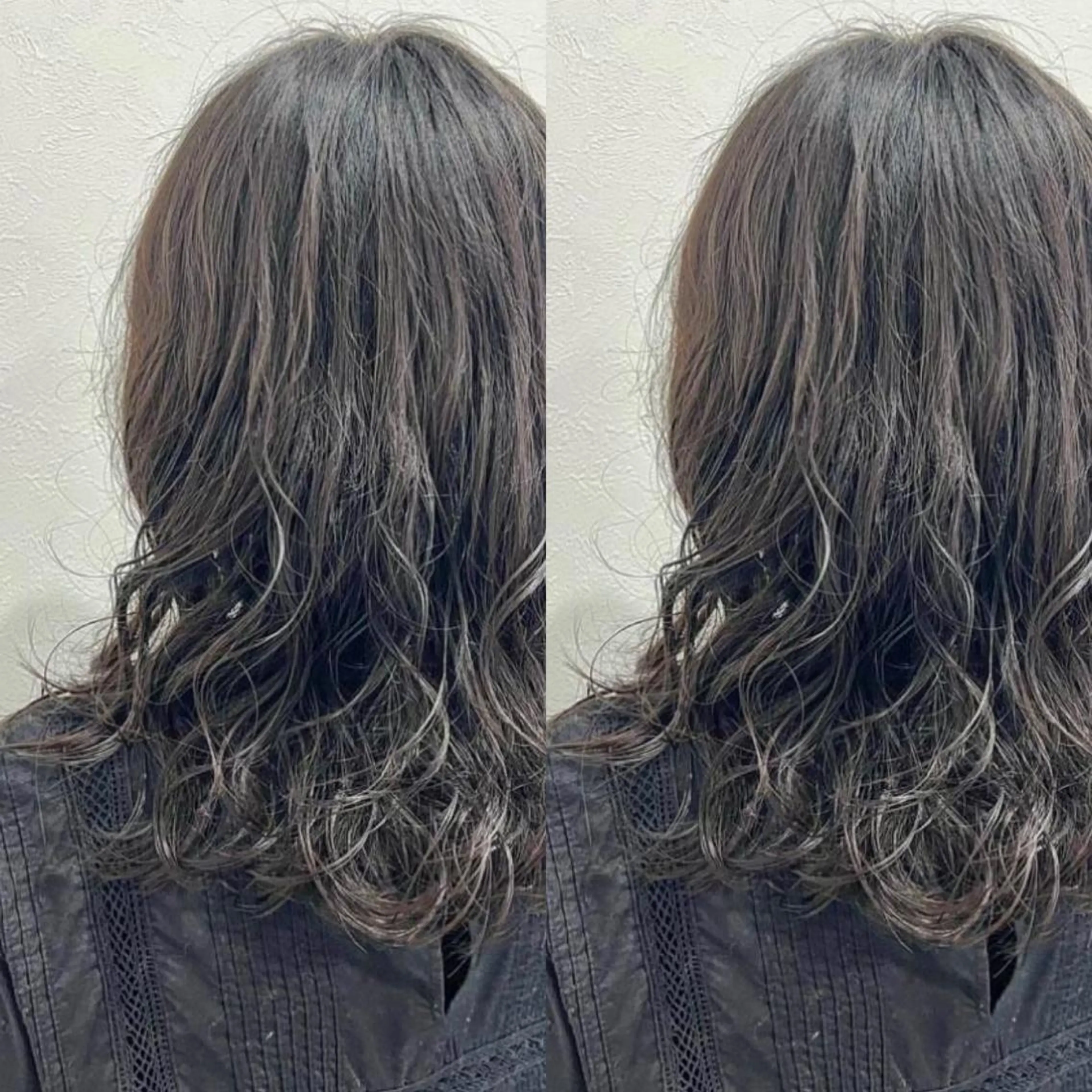 【⭐️スタイリングの補助に⭐️】カット&パーマ&トリートメントの写真