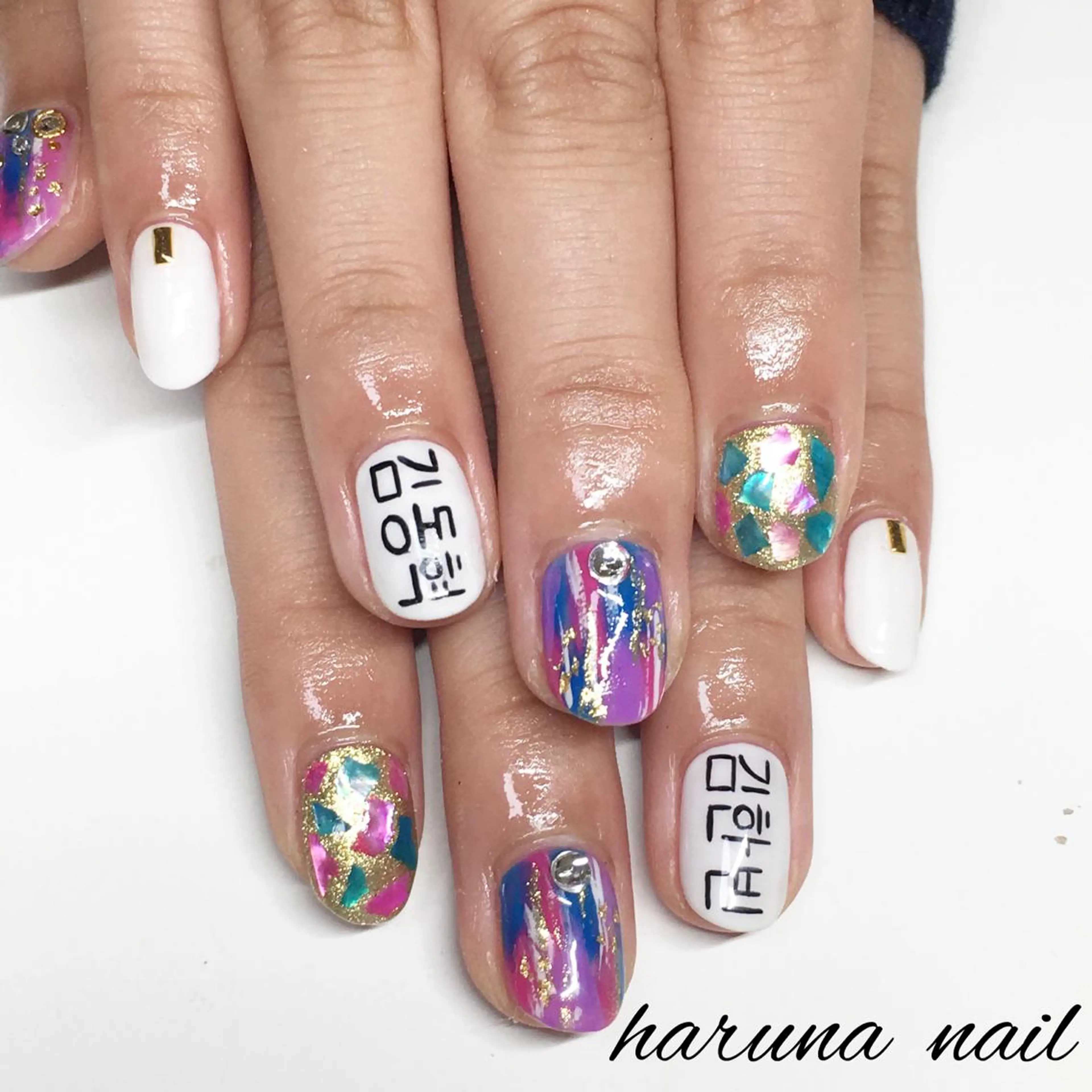 ネイル 韓国ネイル☁️ haruna🌛のネイルデザイン