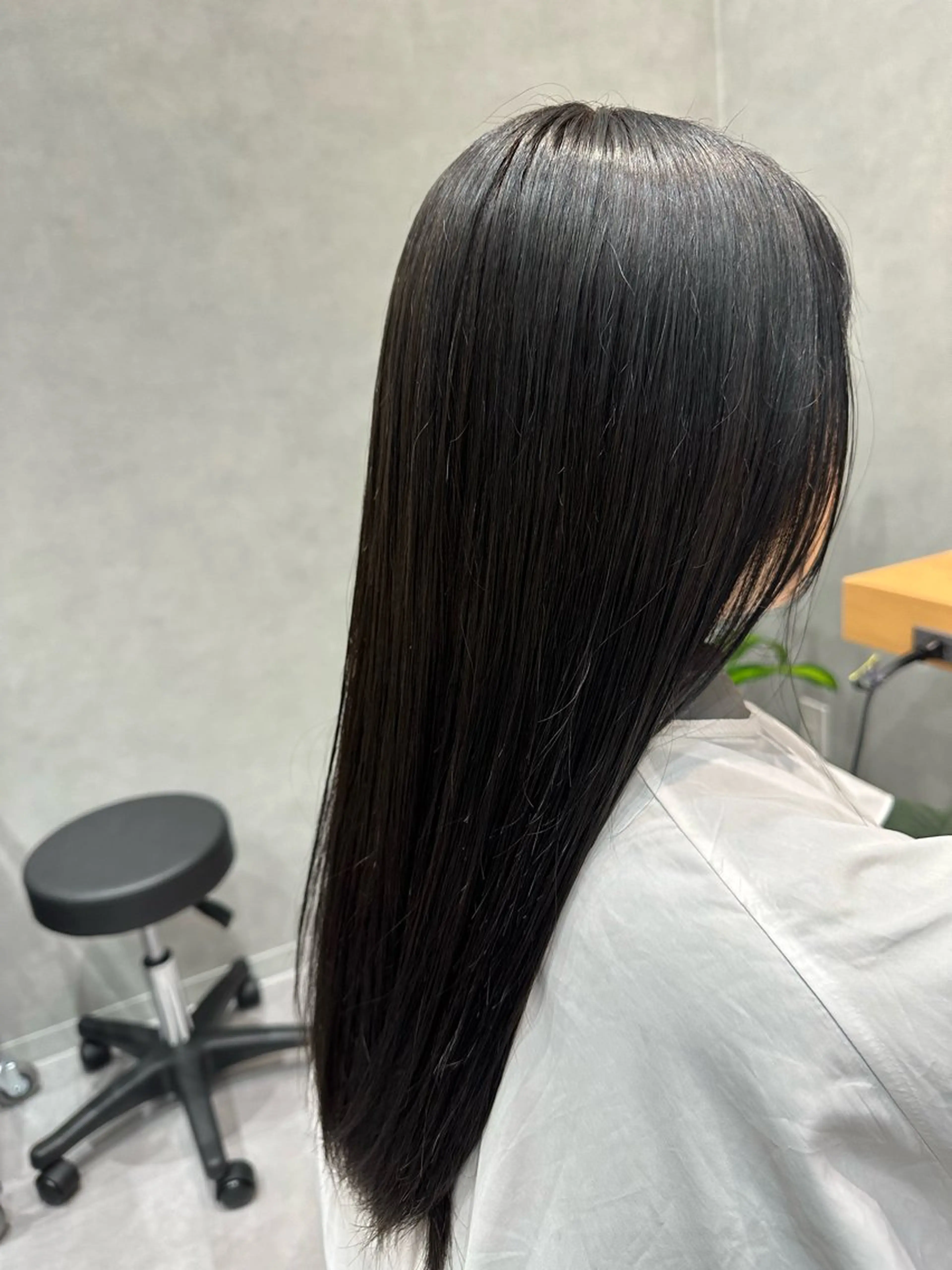 ロング 森 沙織のヘアスタイル