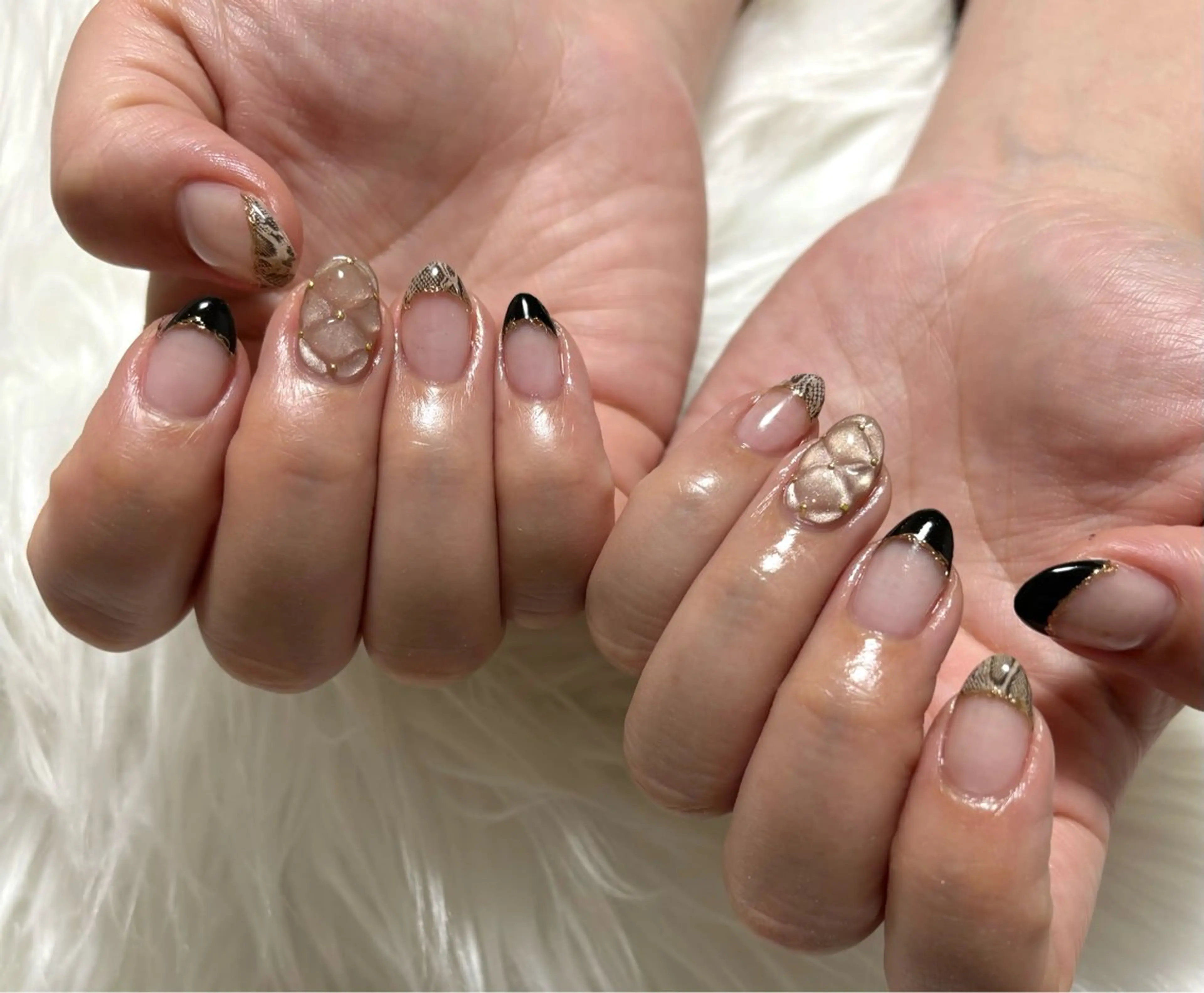 ネイル ハンドネイル nail salon HIRUKANAのネイルデザイン