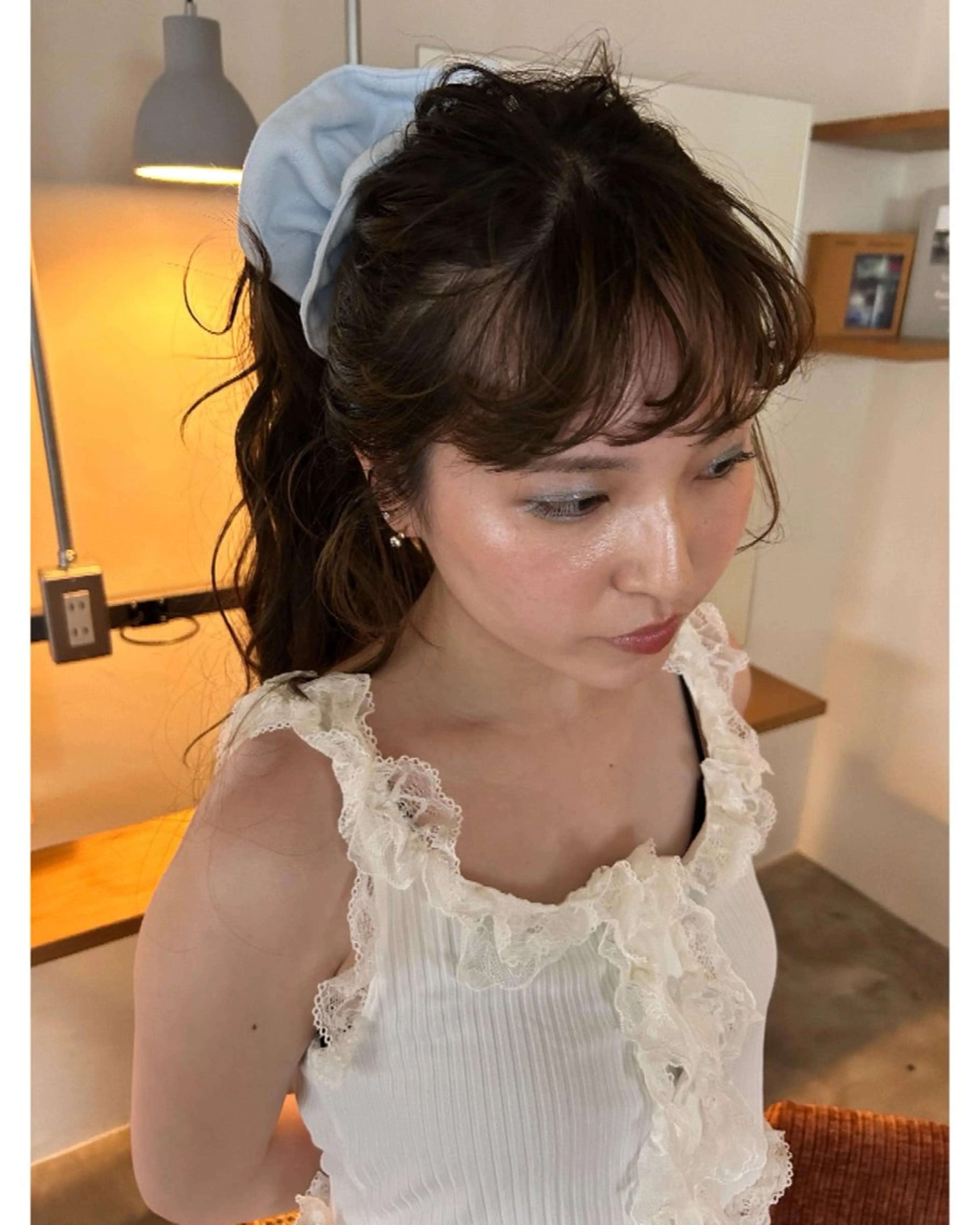 《minimo限定 》前髪カット+ケアパーマの写真