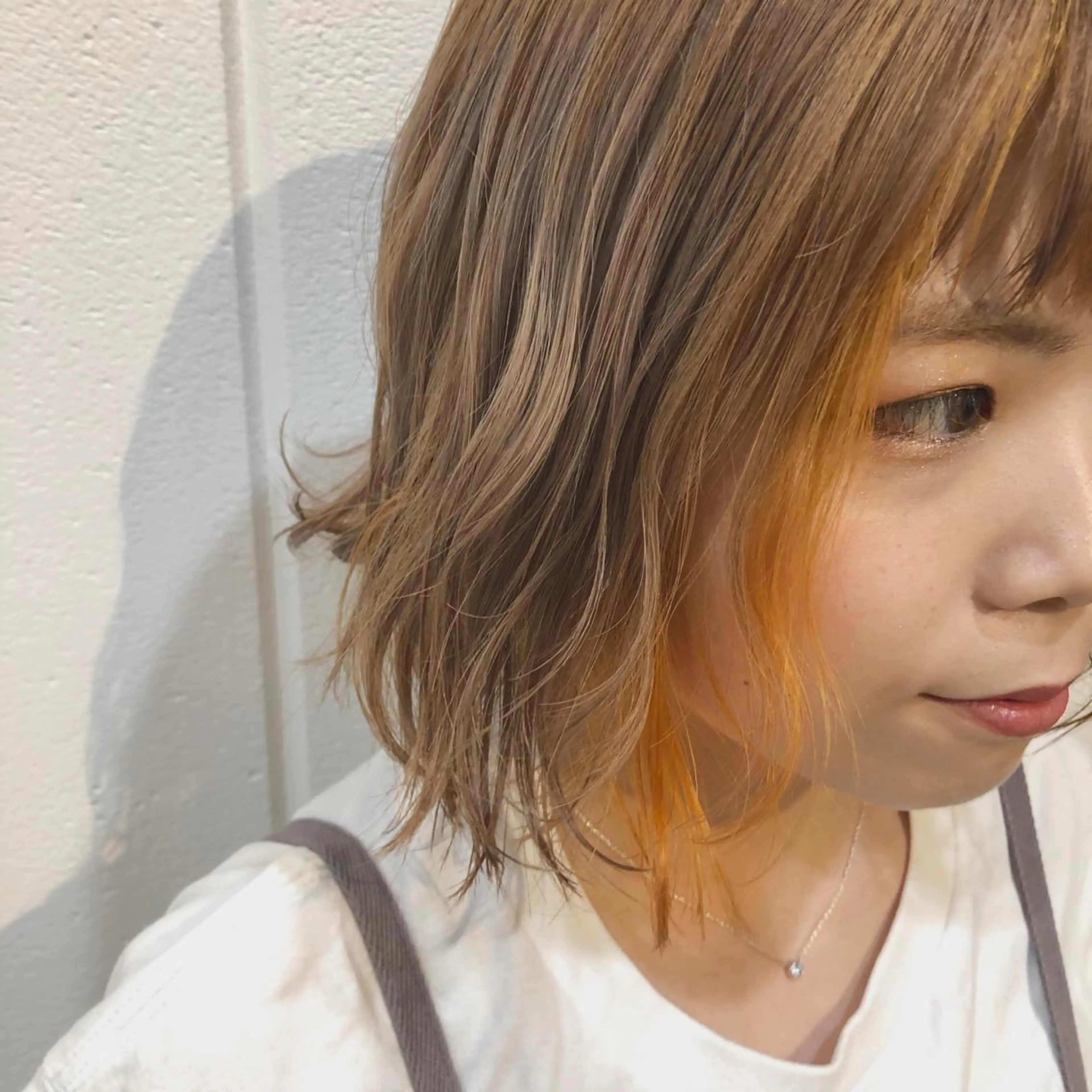 ショート カラー cherir髪質改善 パーソナルカラー診断のヘアスタイル