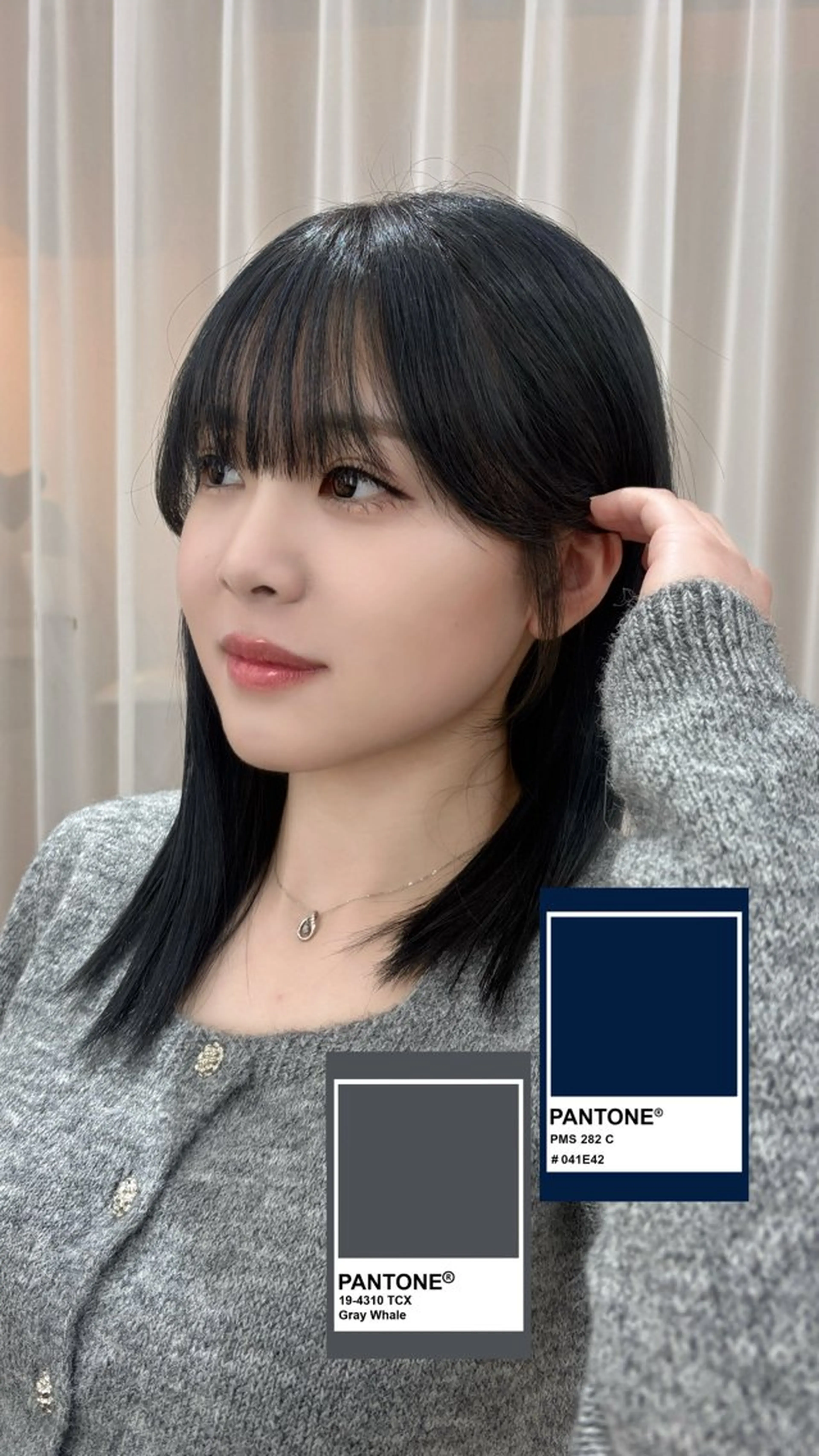 カラー カット ヘアカラー Miu🤍ショート/ 顔周りカットのヘアスタイル