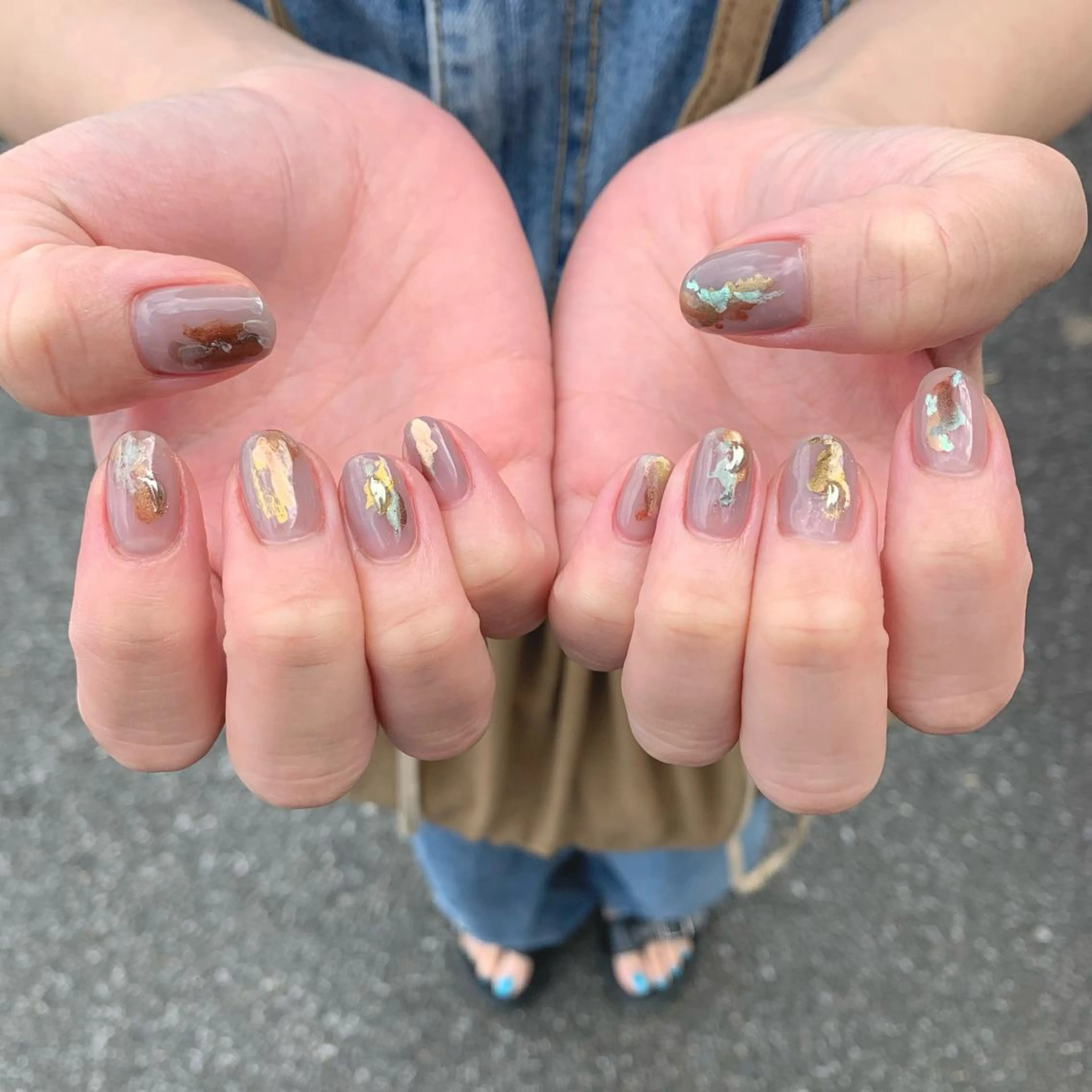 ネイル 片野 菜々のネイルデザイン