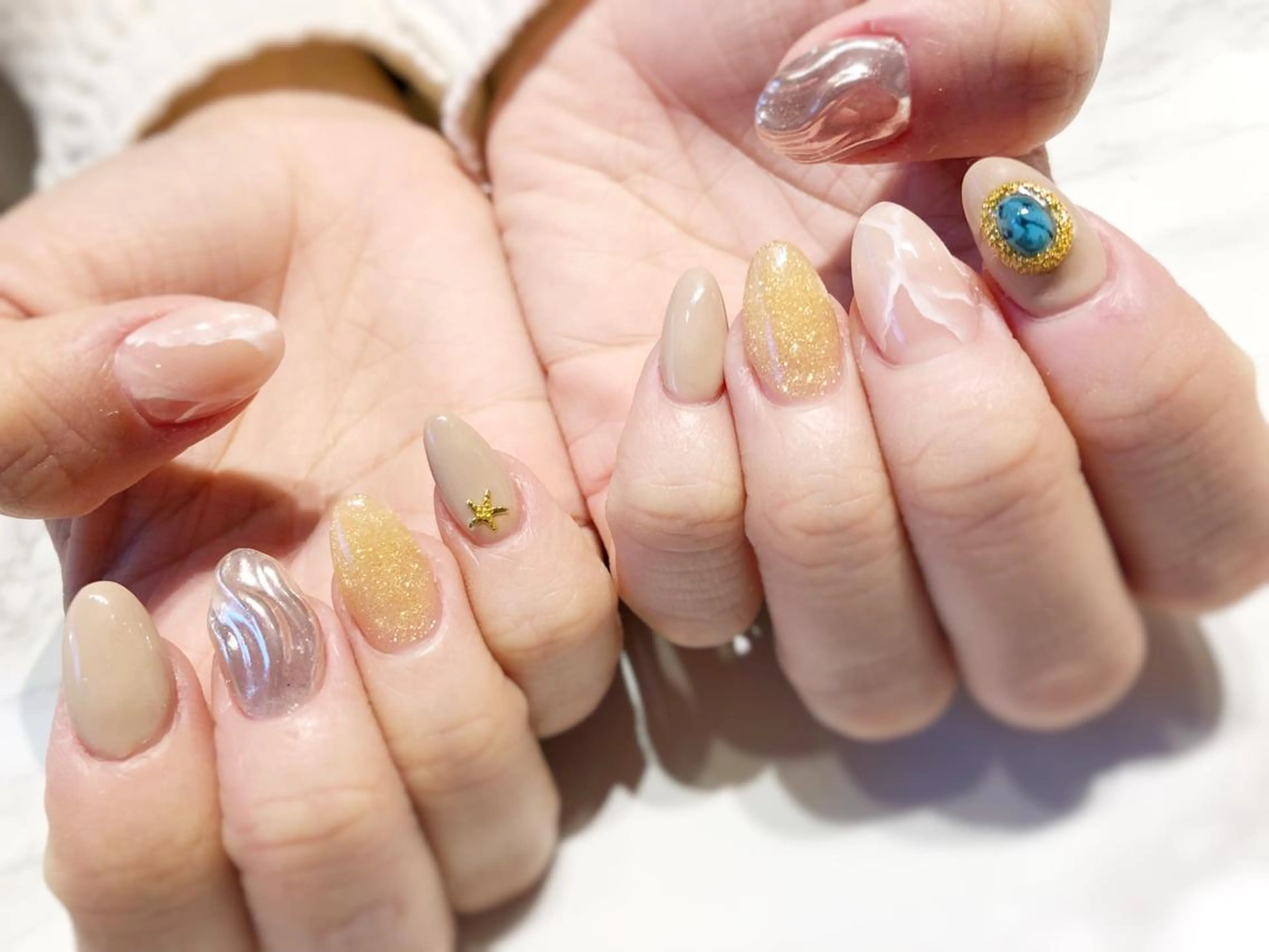 ネイル ハンドネイル salon de Tiaraのネイルデザイン