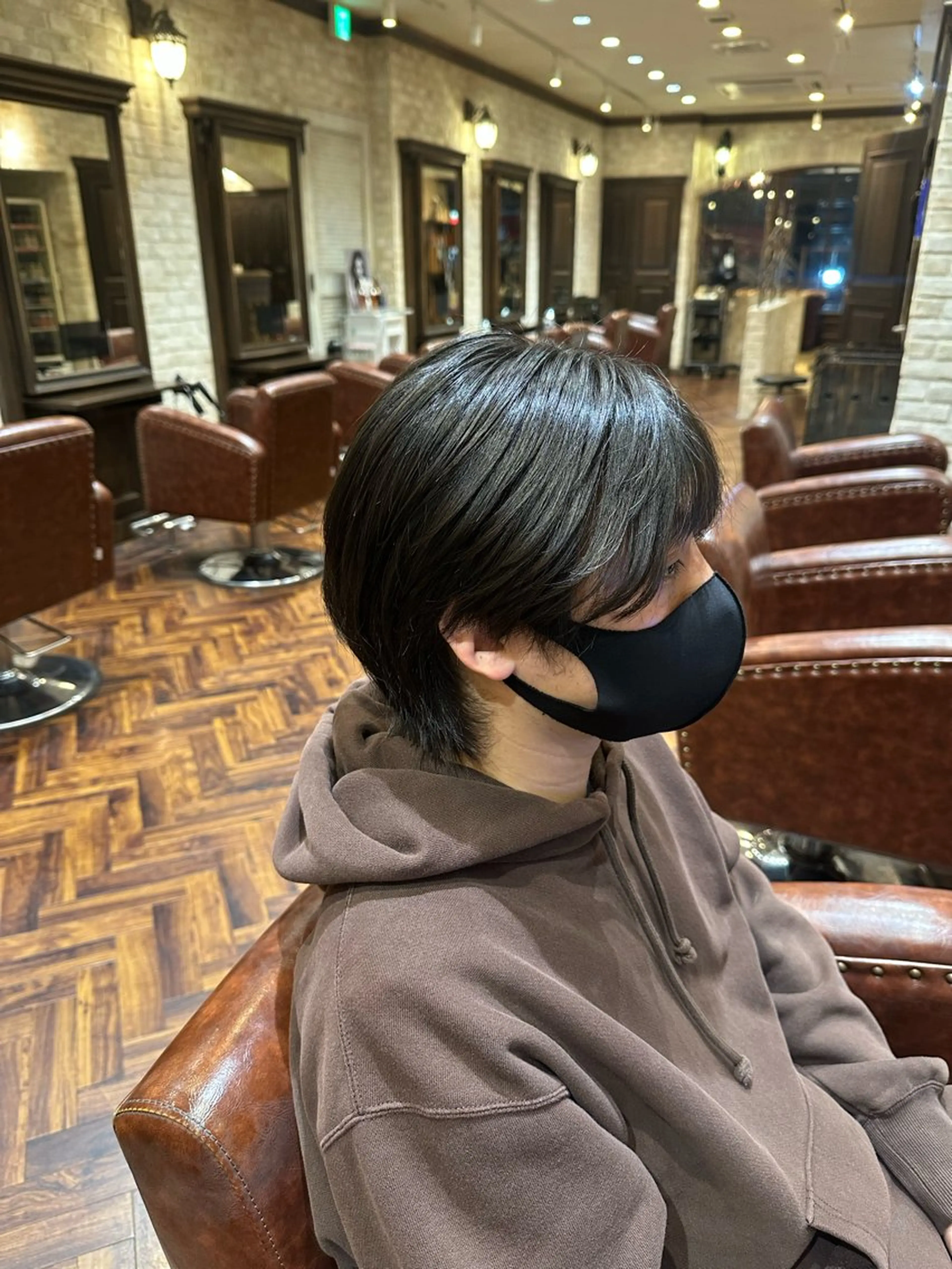 メンズ マッシュ メンズウルフカット ウルフカット 🦋フジモリ セリナ🦋のヘアスタイル