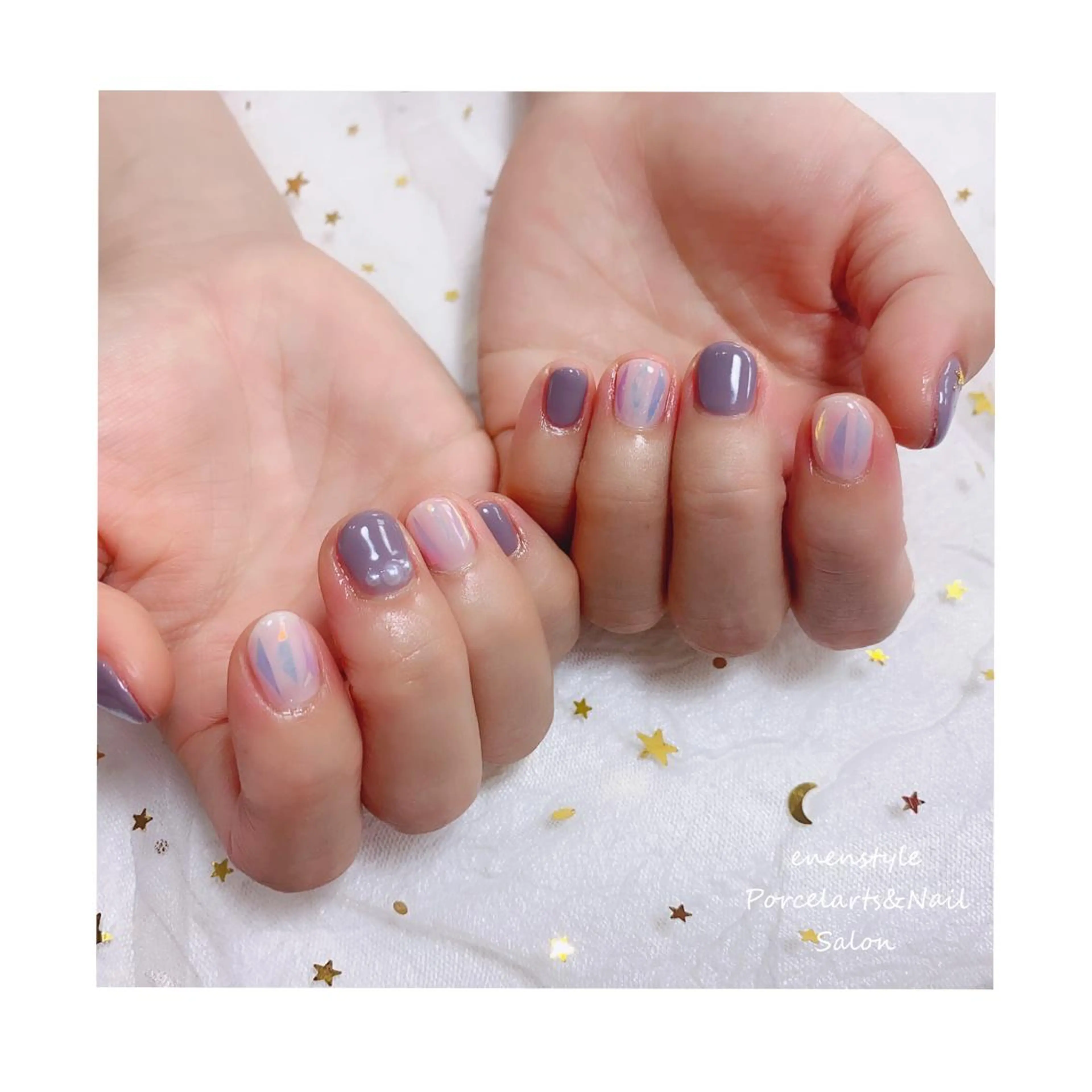 ショート ネイル 👑enen style👑のネイルデザイン