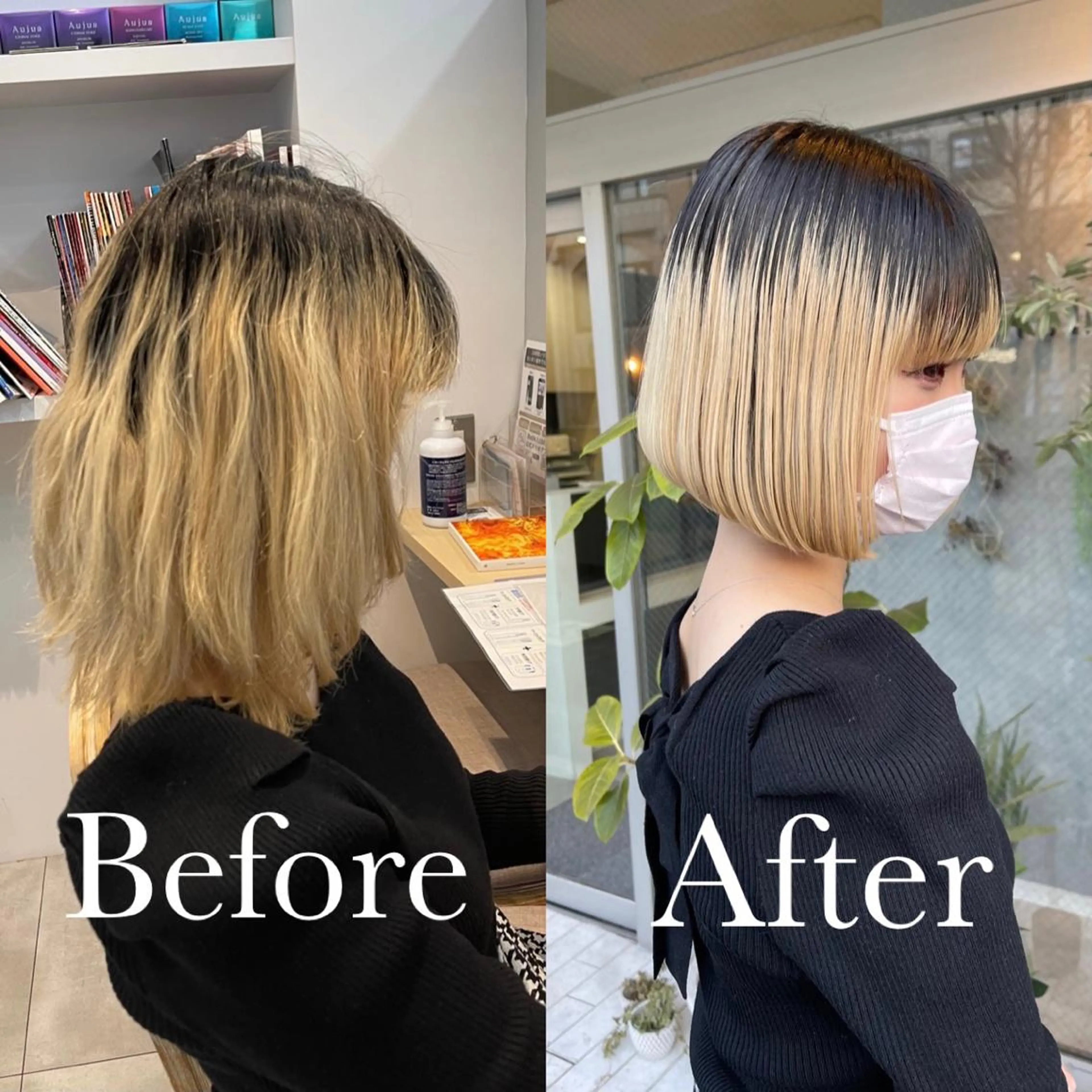 ショート カット StellA所属・アートディレクター ワダヒサノリのヘアスタイル