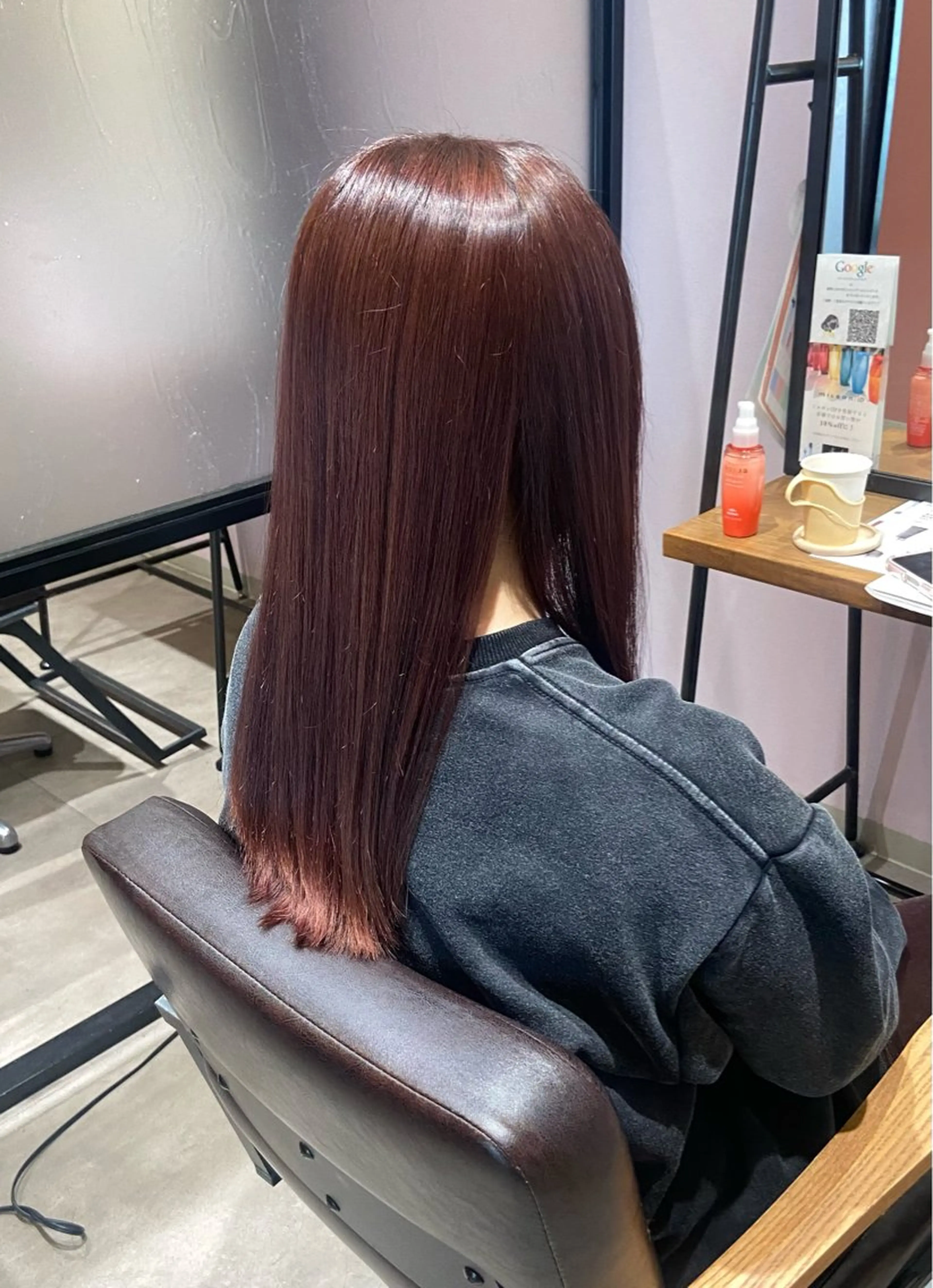 カラー 梶 瑞希のヘアスタイル