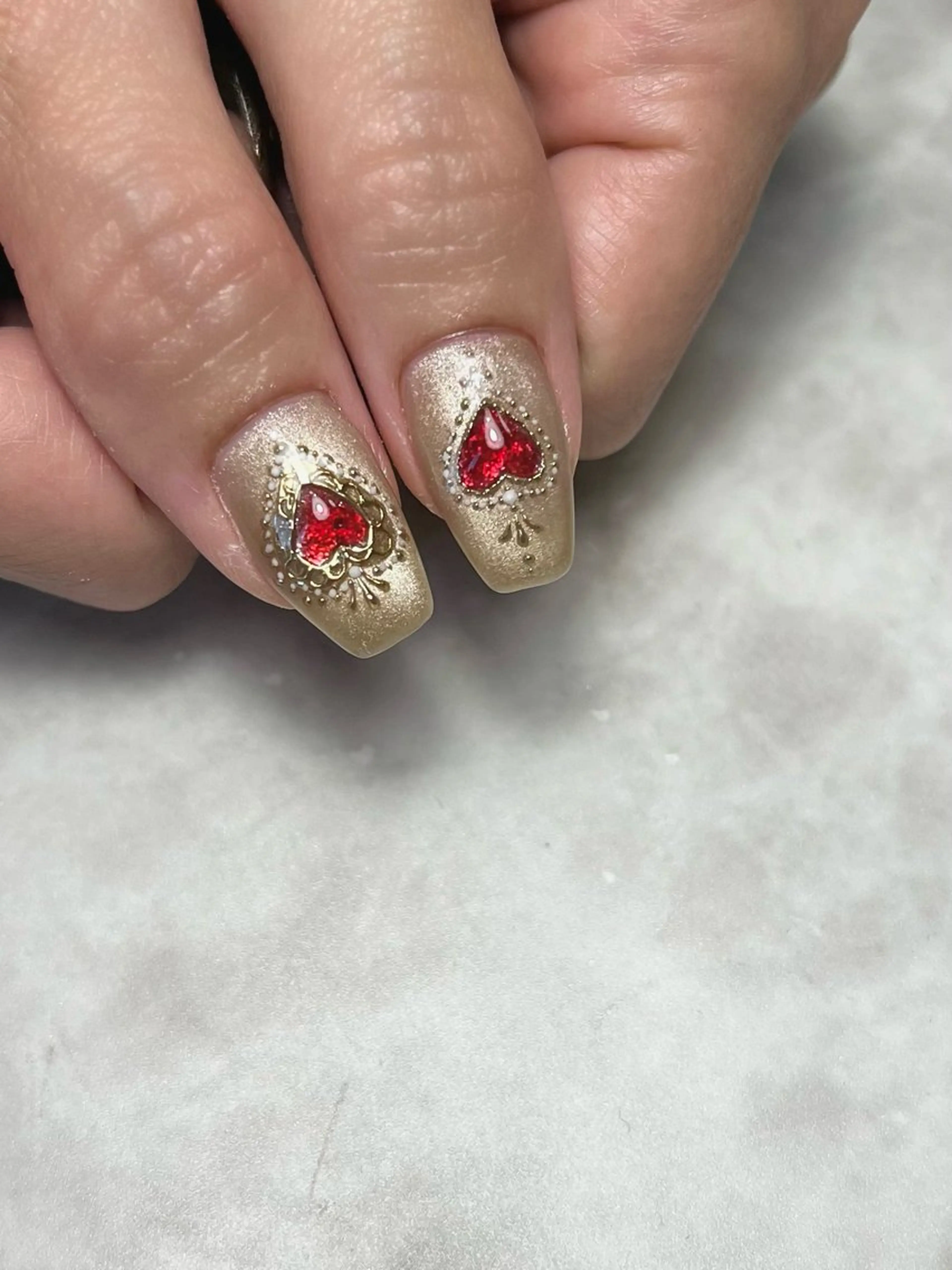 ネイル ハンドネイル Nailsalon E's cafeのネイルデザイン