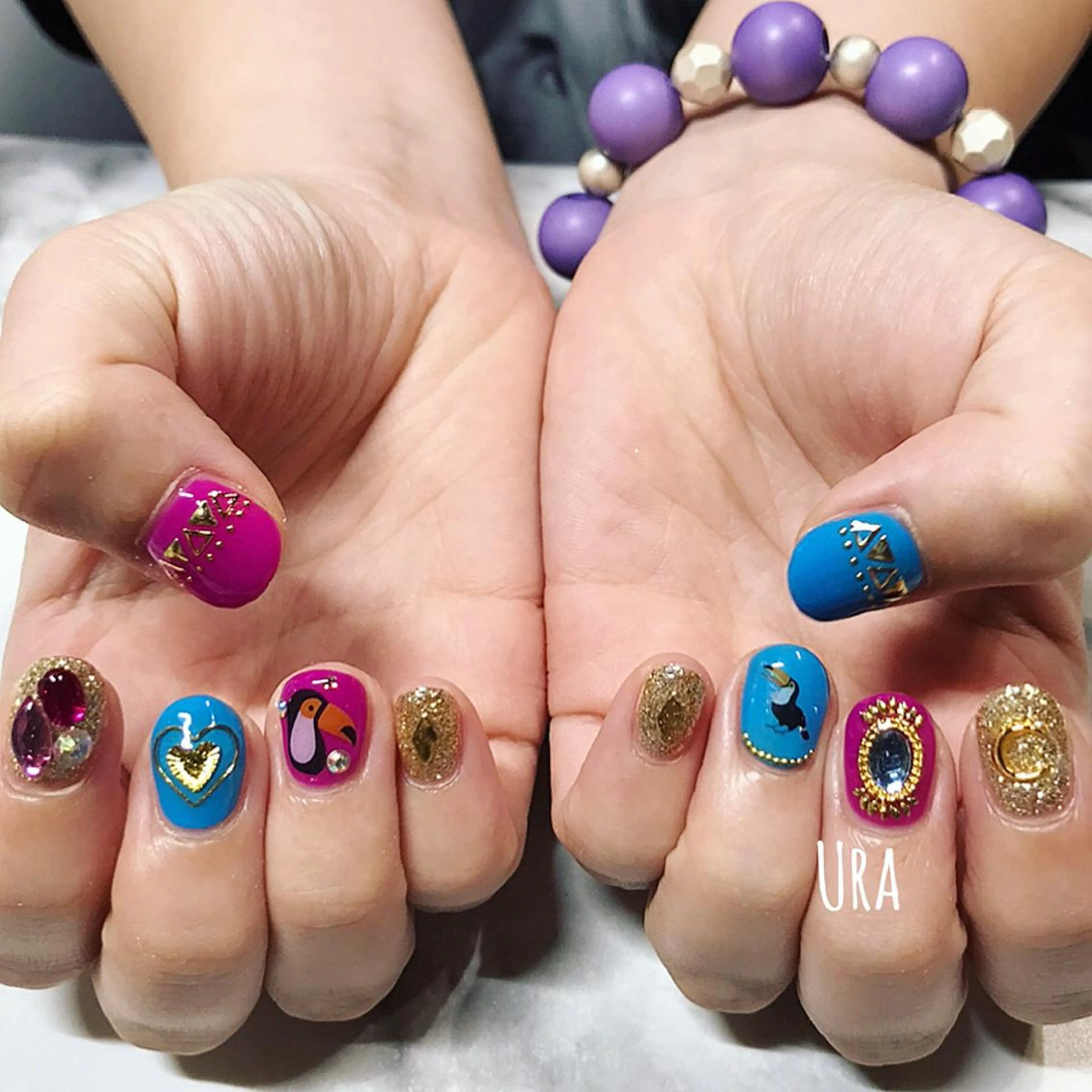 ネイル ハンドネイル UrakoNail 《nail》のネイルデザイン