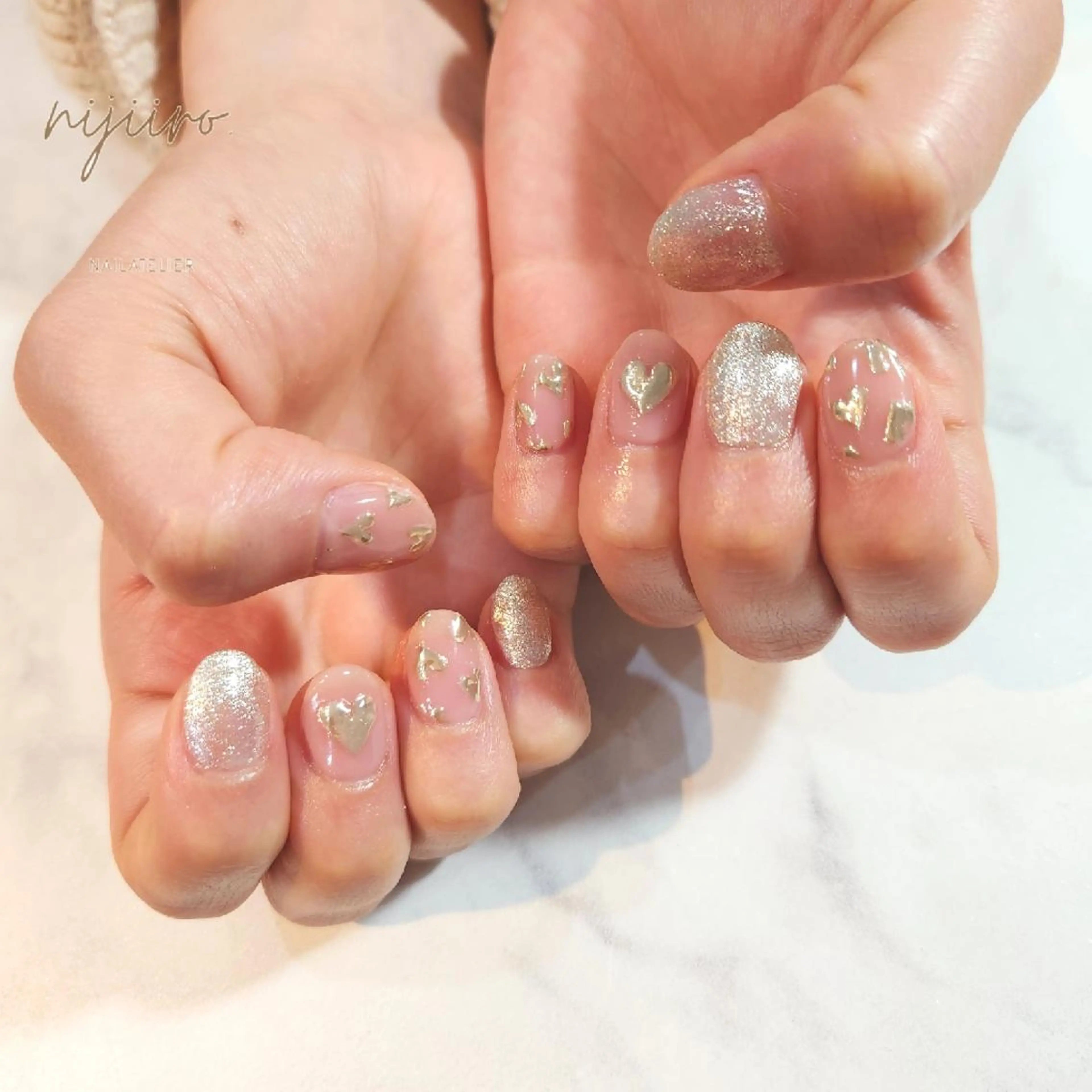 ネイル ハンドネイル nailatelier nijiiro.所属・nijiiro🌈 サトウのネイルデザイン