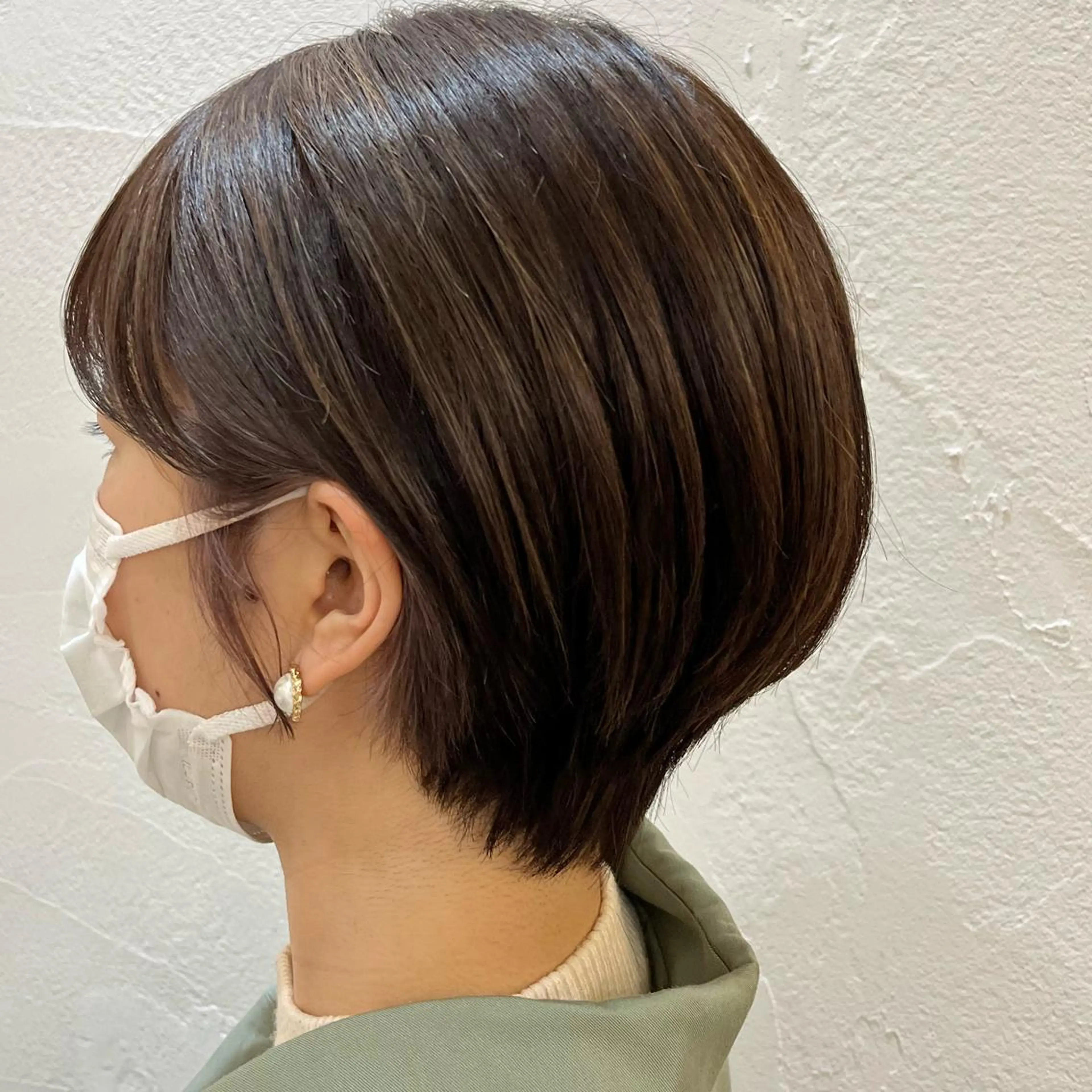 ショート ショートヘア 伊藤ゆかり/髪質改善 /透明感カラーのヘアスタイル