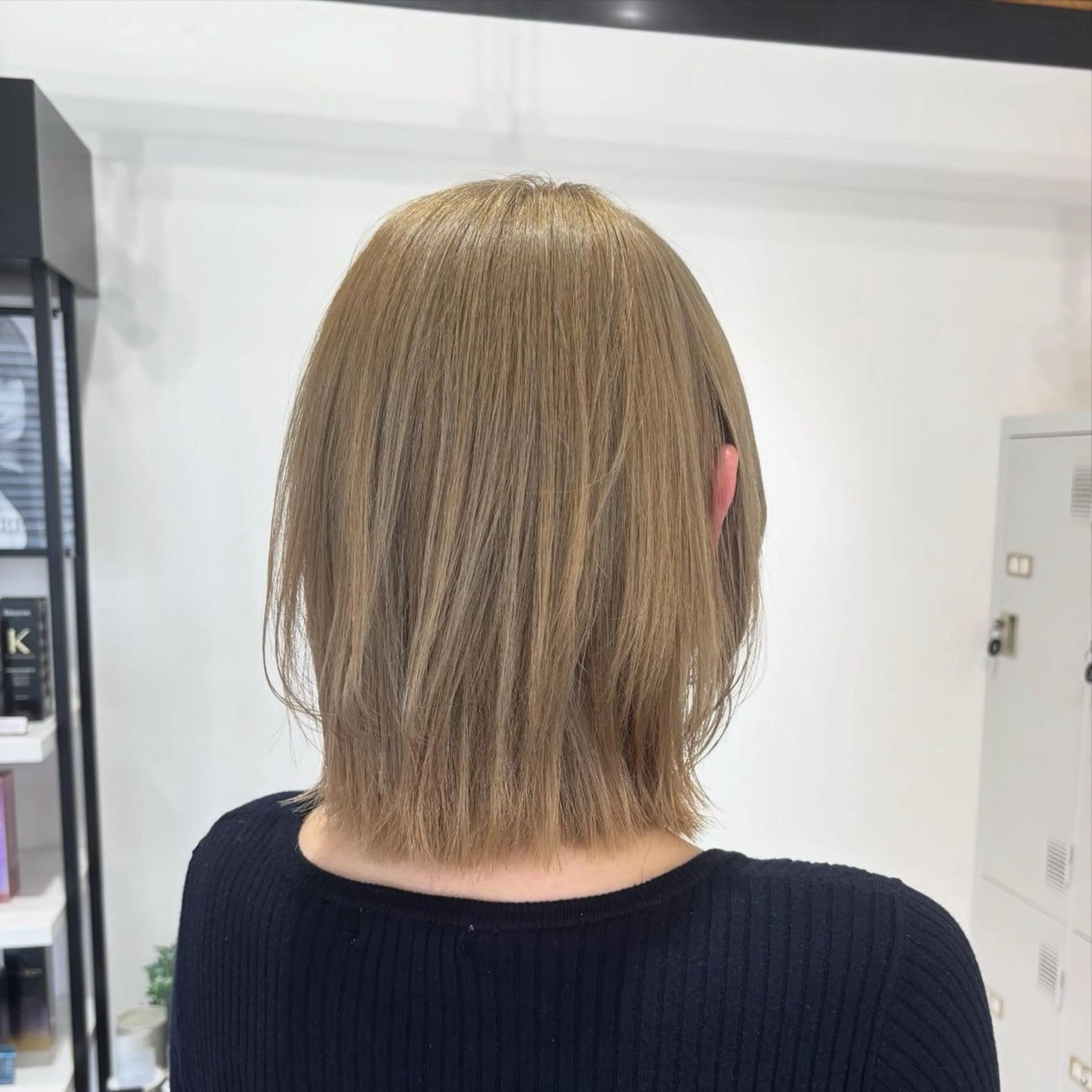 ミディアム カラー GRANDEUR/似 合わせ/ケラスターゼのヘアスタイル