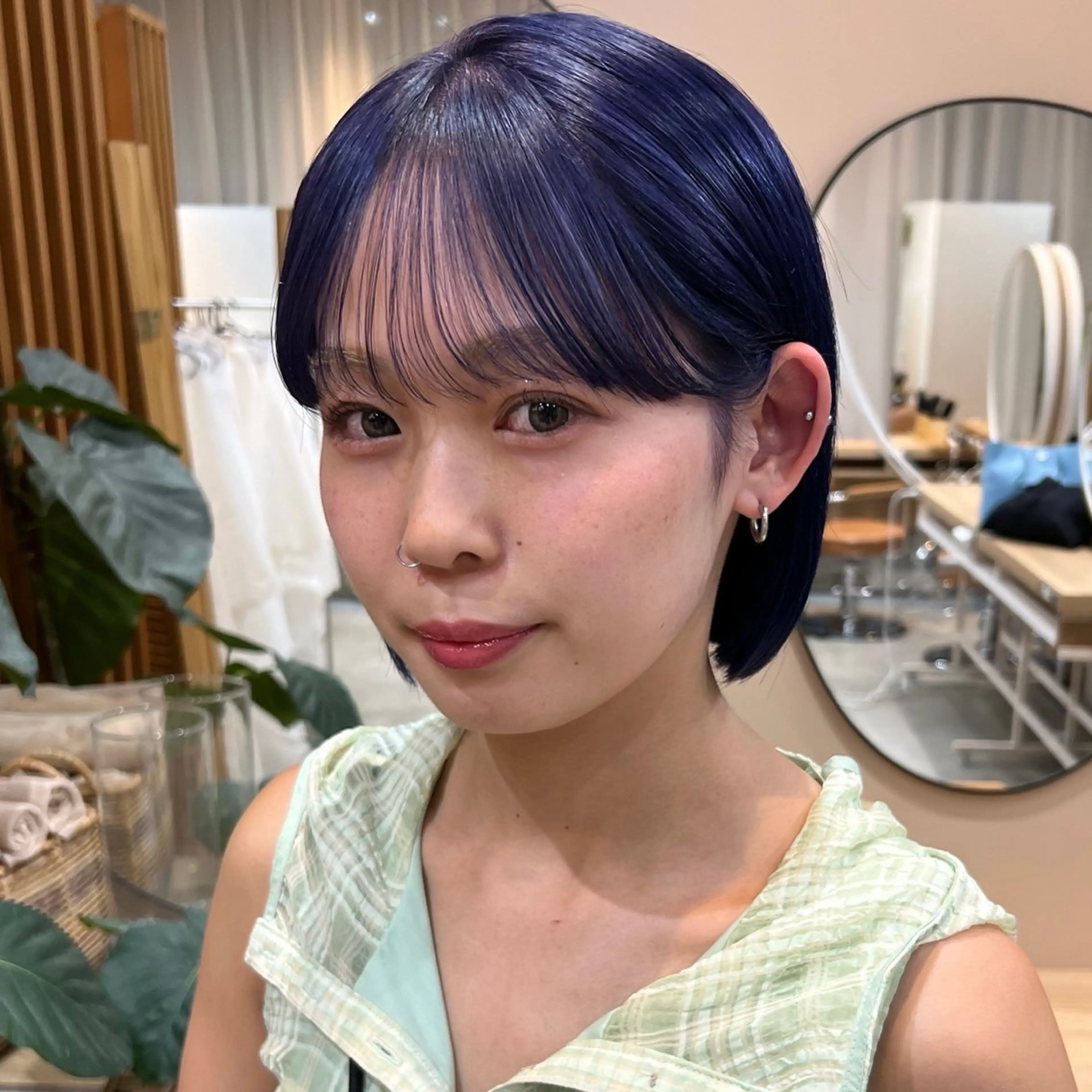 ショート カラー レイヤー/柔らか 透明感カラー/ゆきなのヘアスタイル