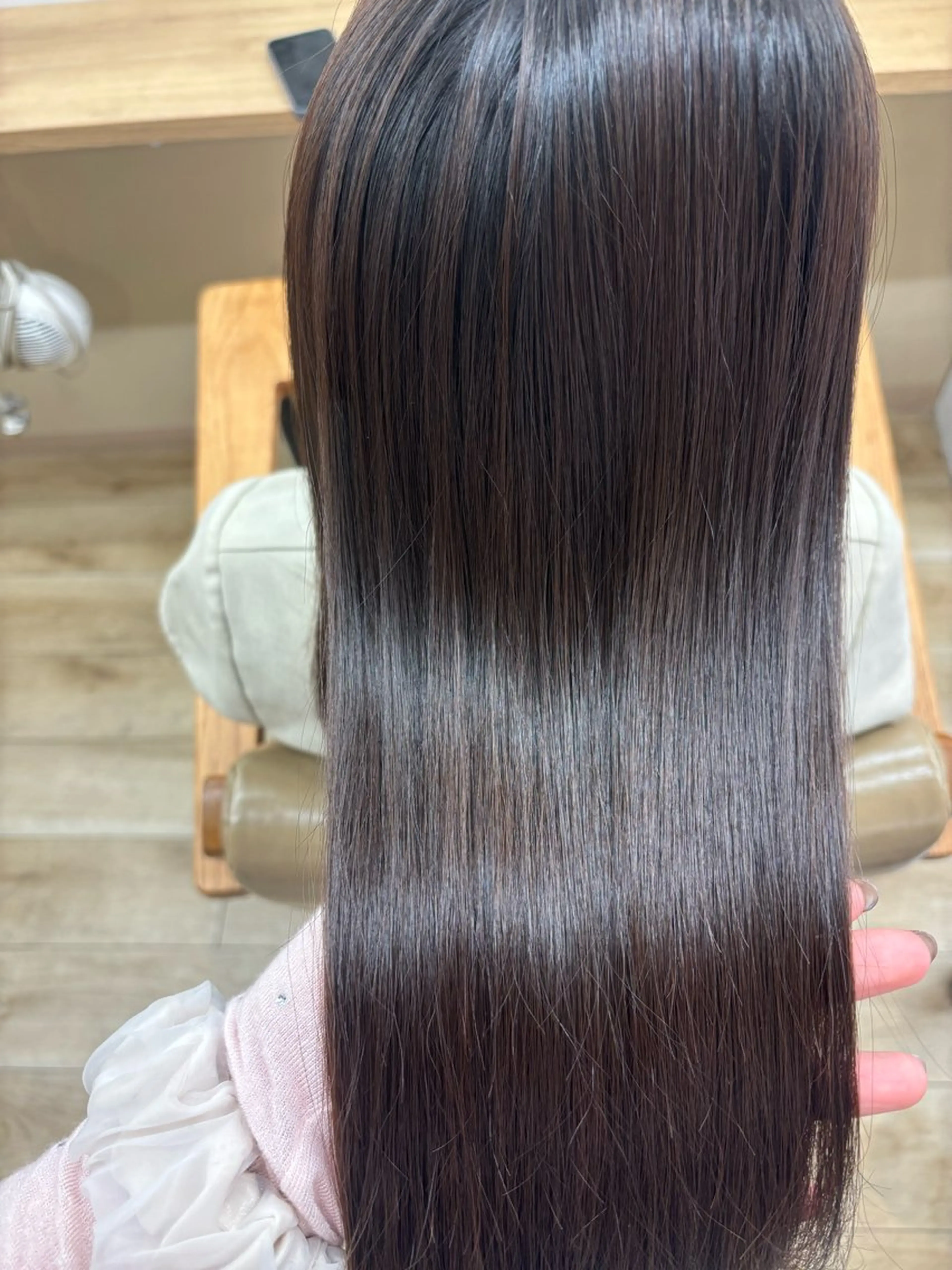 縮毛矯正 トリートメント universe Mizuki🎀のヘアスタイル