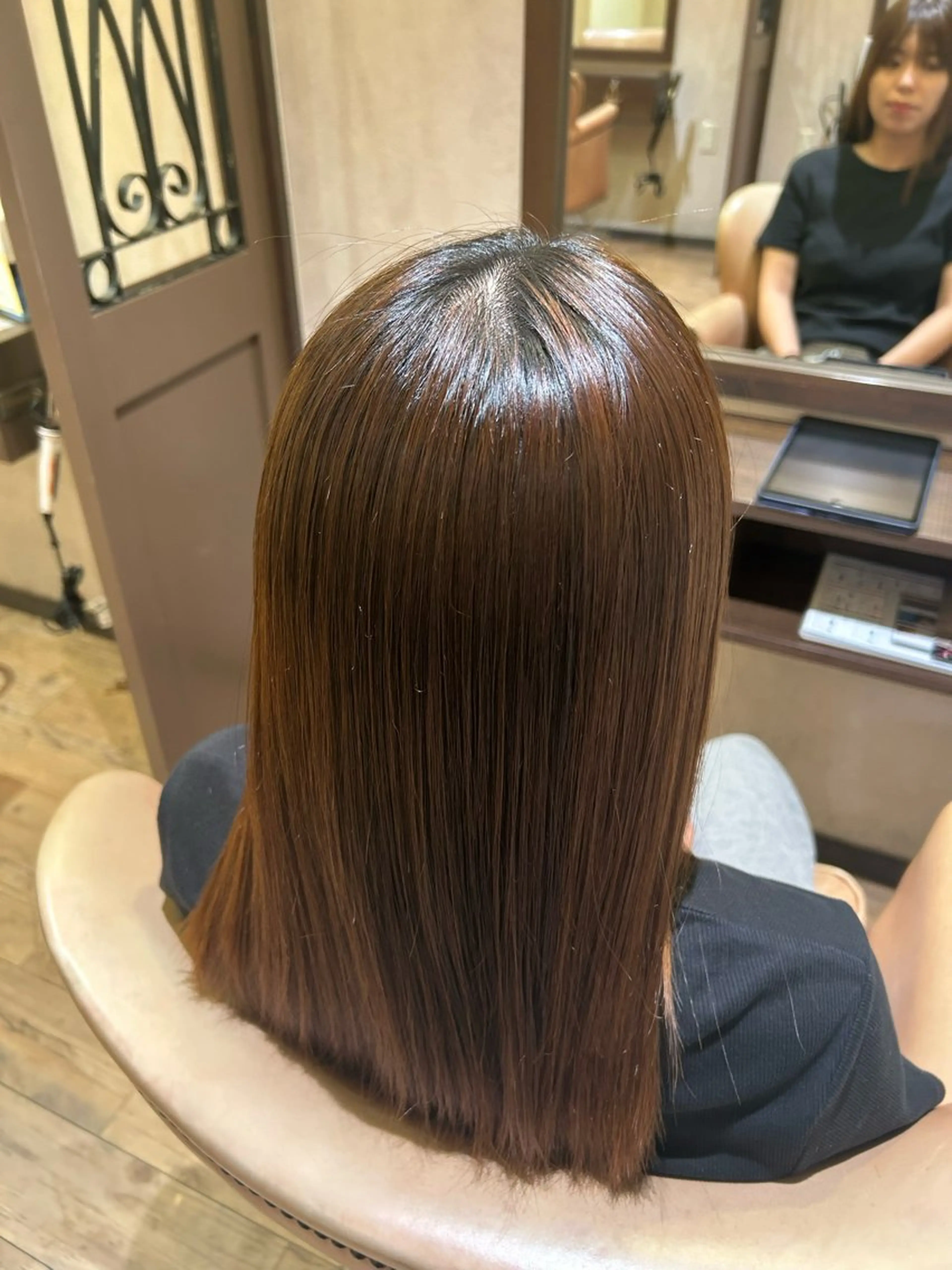 セミロング 艶カラー/ヘッドスパ ✨Ayariのヘアスタイル