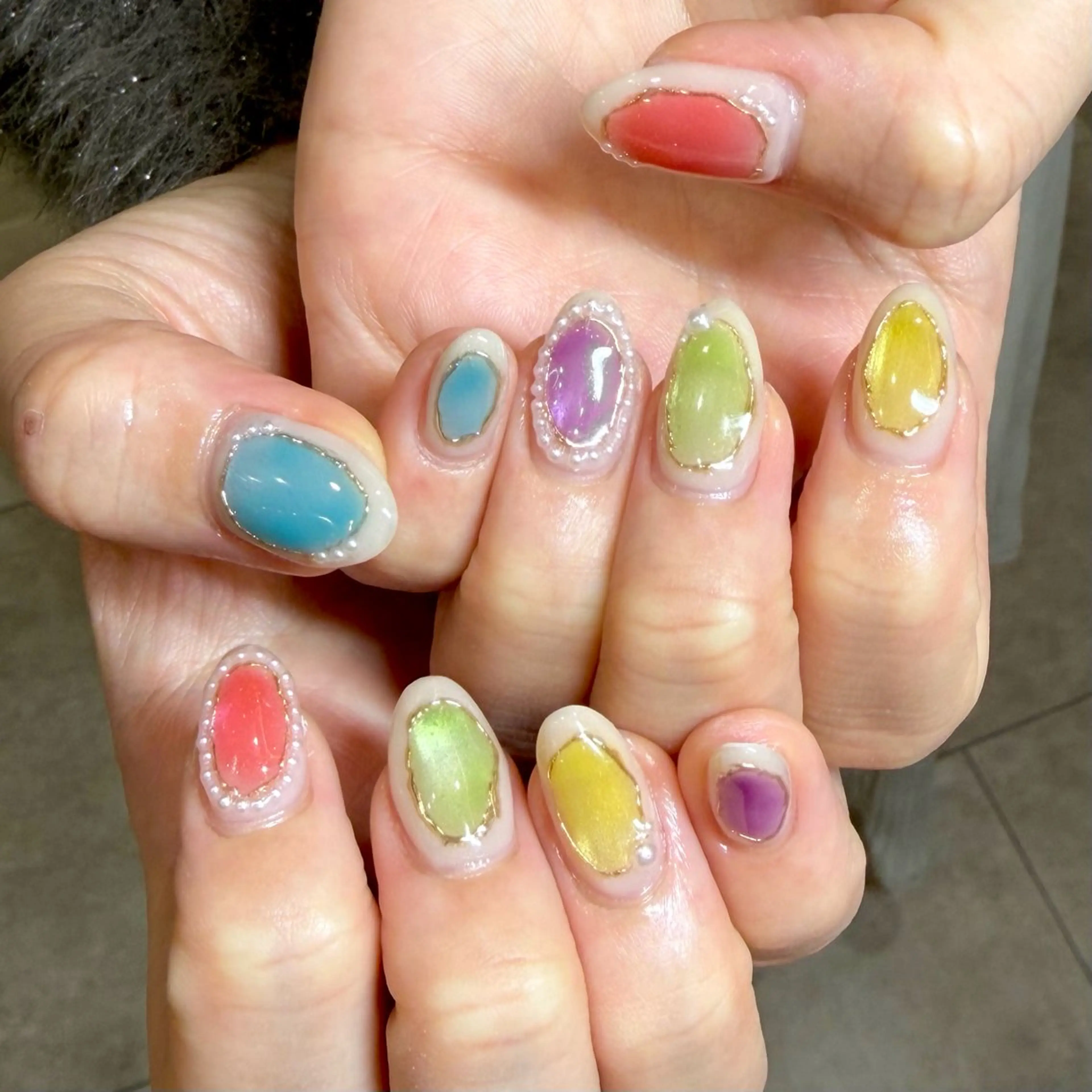 ネイル ハンドネイル 4/18🈳あり✧* ayanaのネイルデザイン