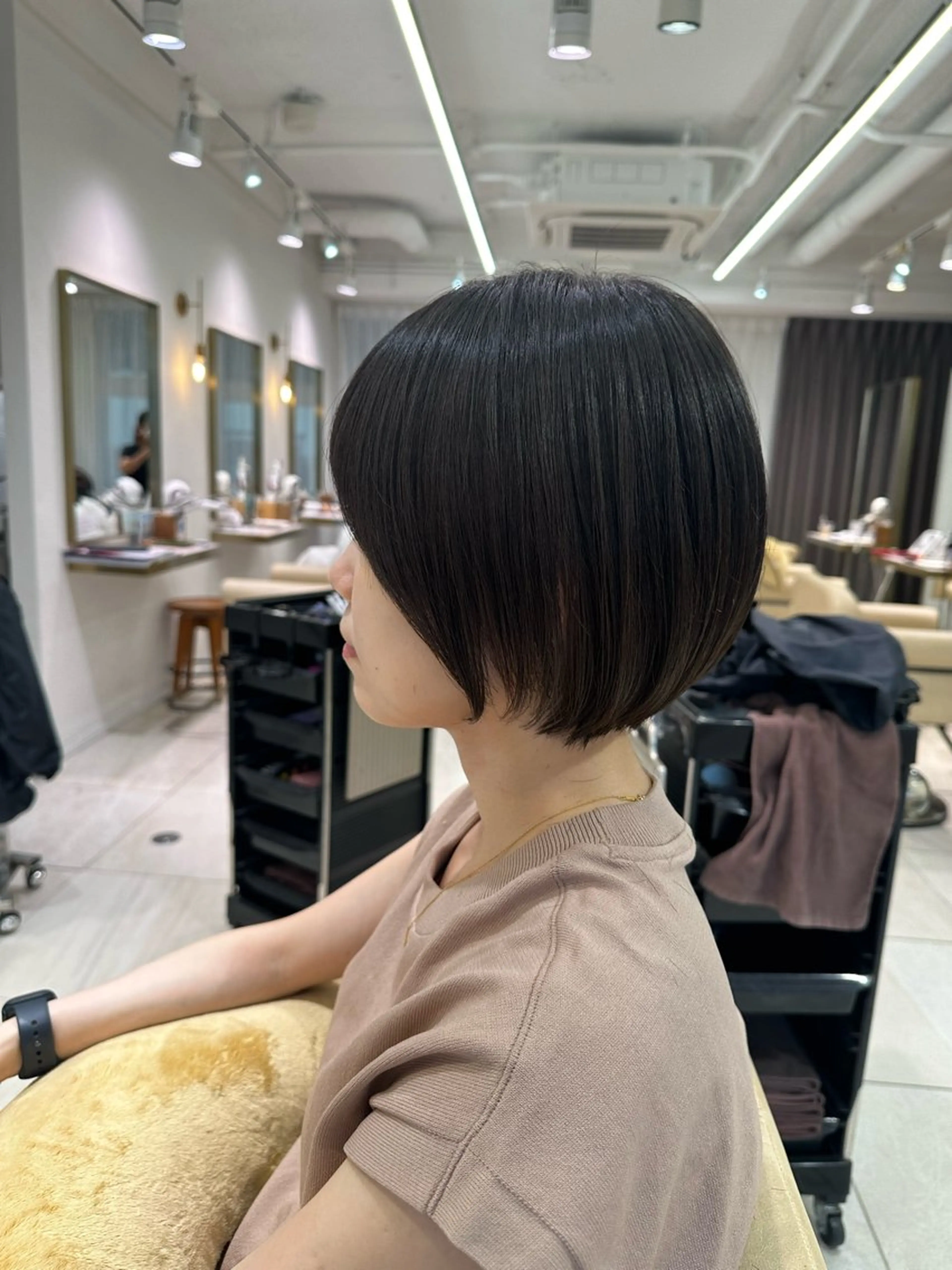 ショート レイヤー/ショート/ 山見陽のヘアスタイル