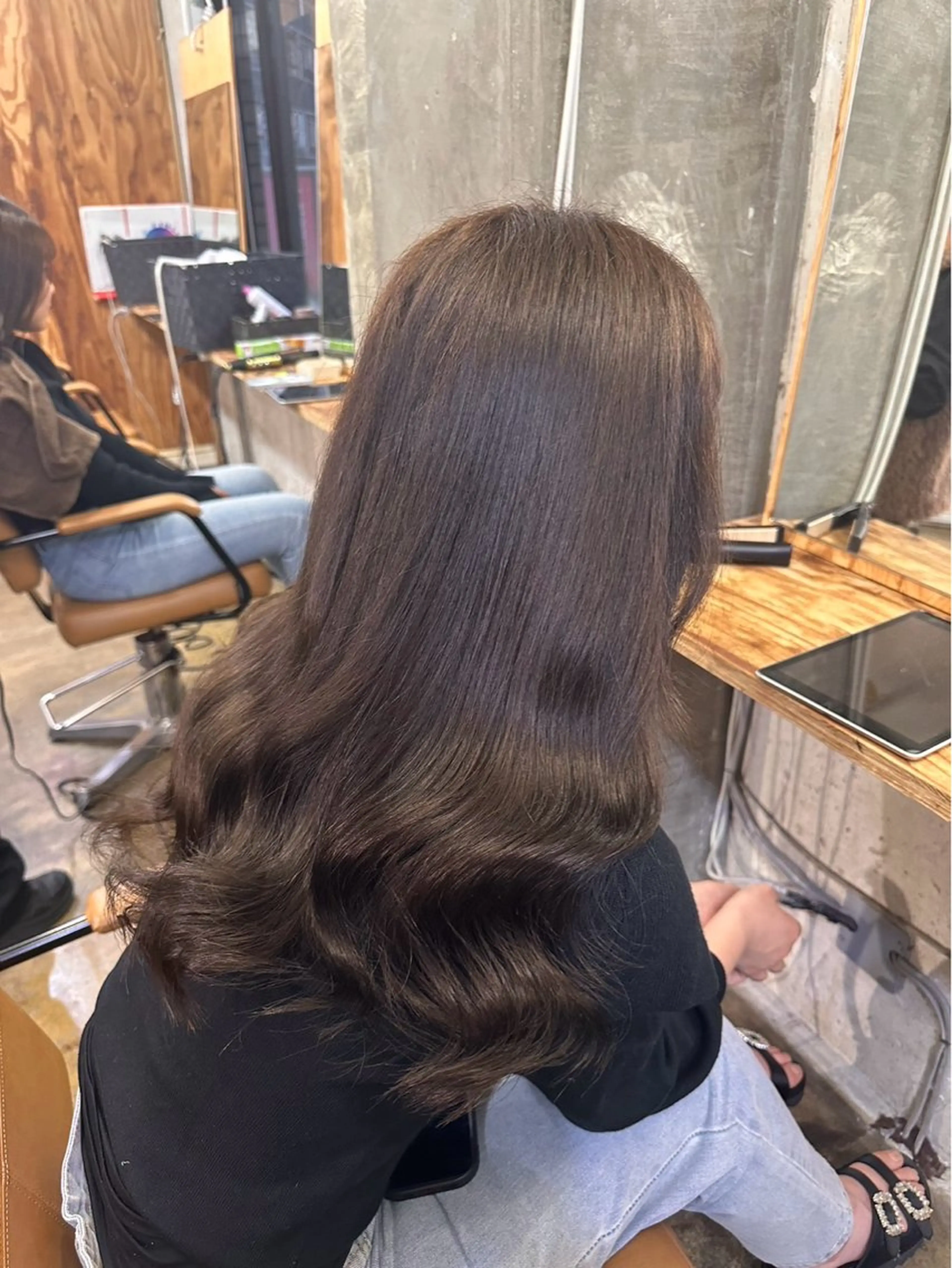 ロング オオニシ オト☁️のヘアスタイル