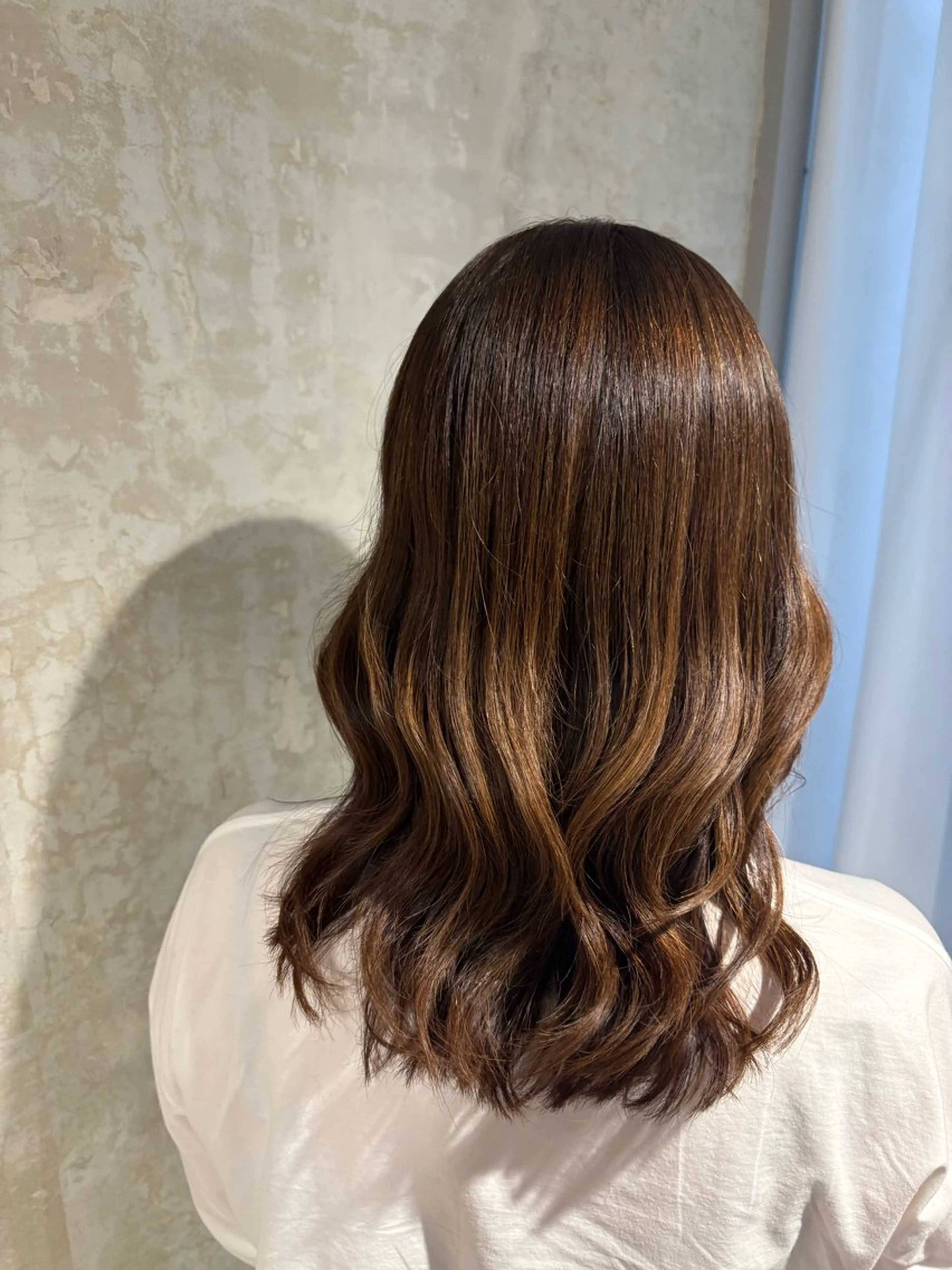 ロング カット ヘアカラー 下田 颯太のヘアスタイル