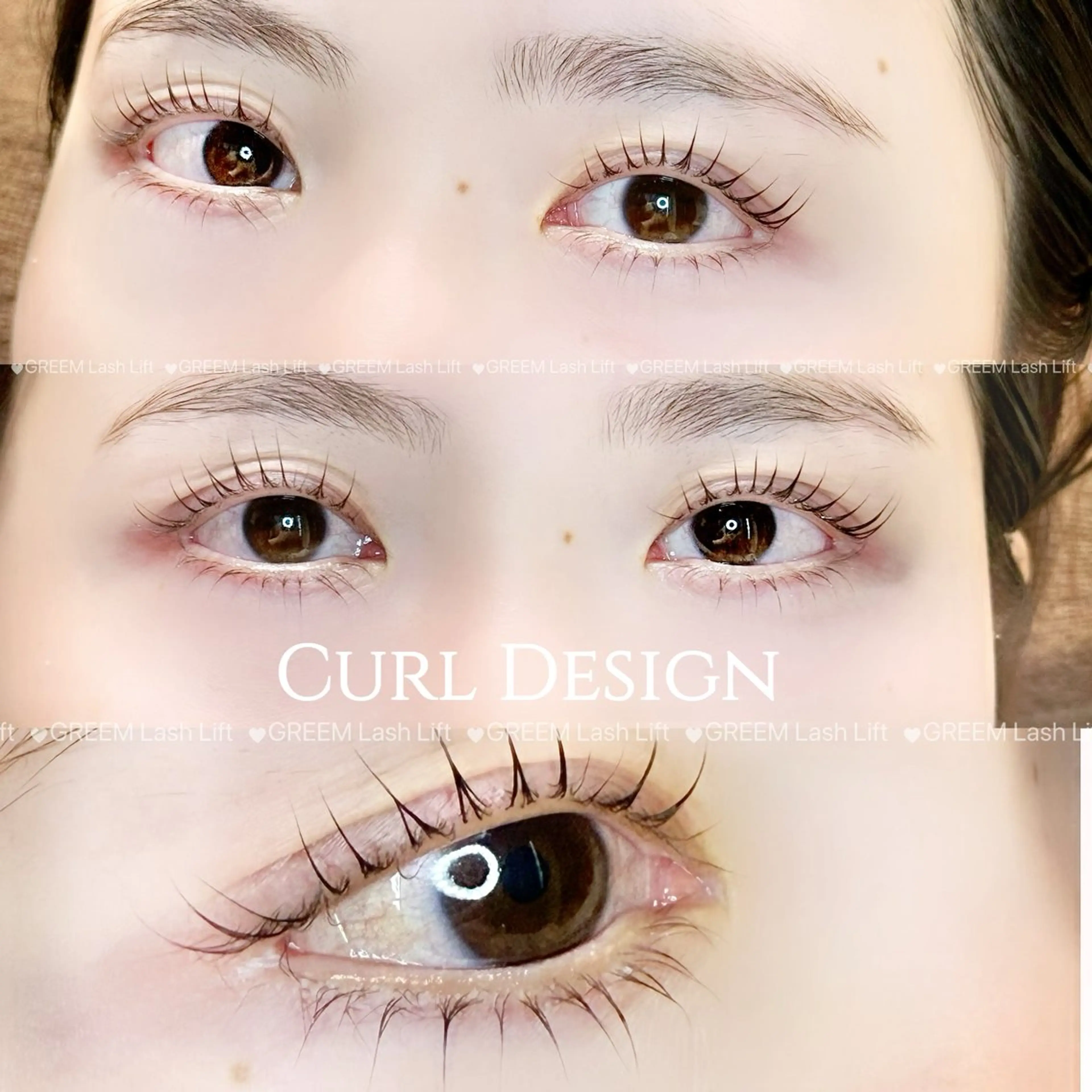 マツエク・マツパ 一重×まつ毛パーマ GREEM CHIHOのマツエク・マツパデザイン