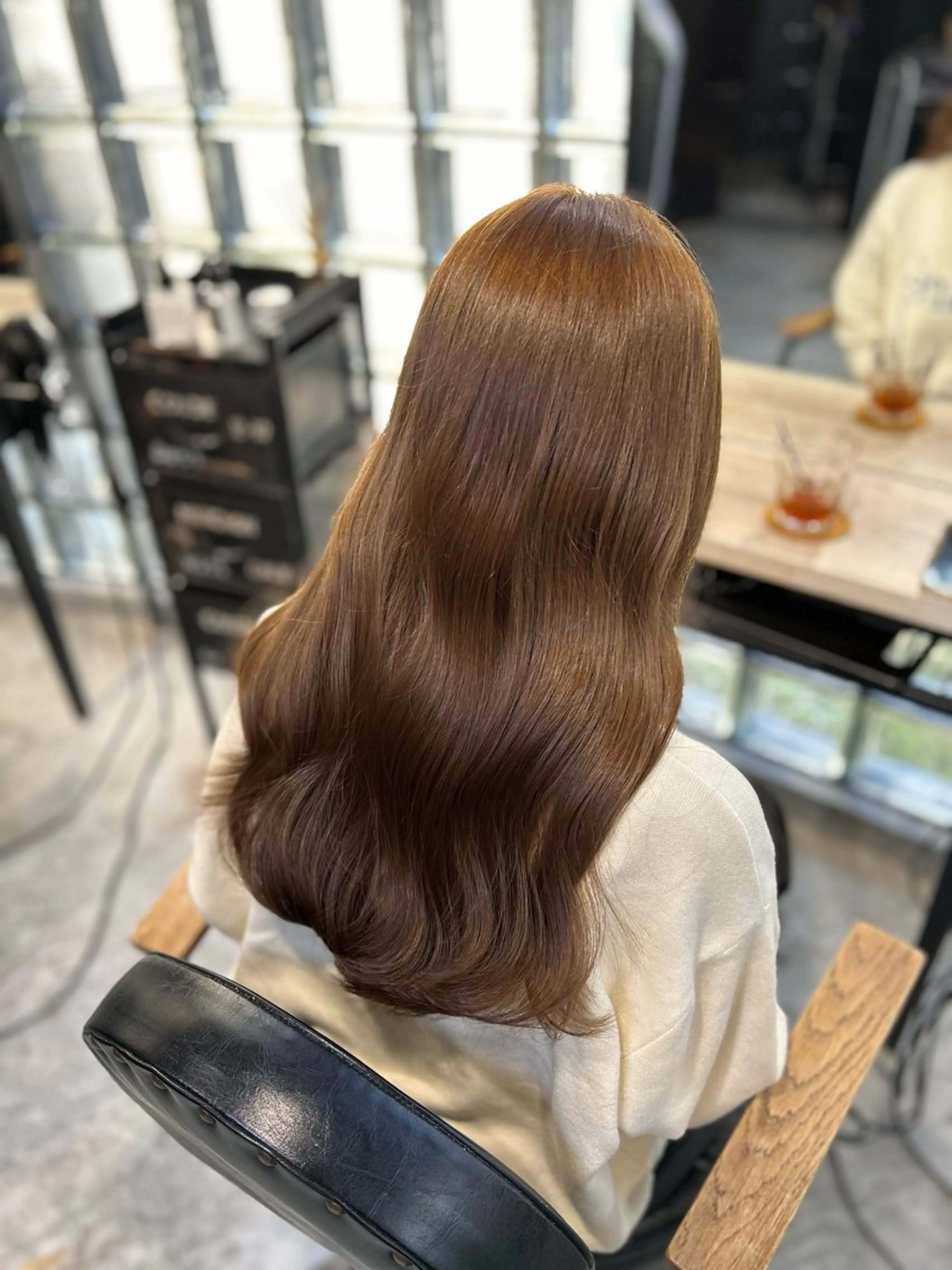 ロング 🌷ブリーチ縮毛矯正 /mina🌷のヘアスタイル