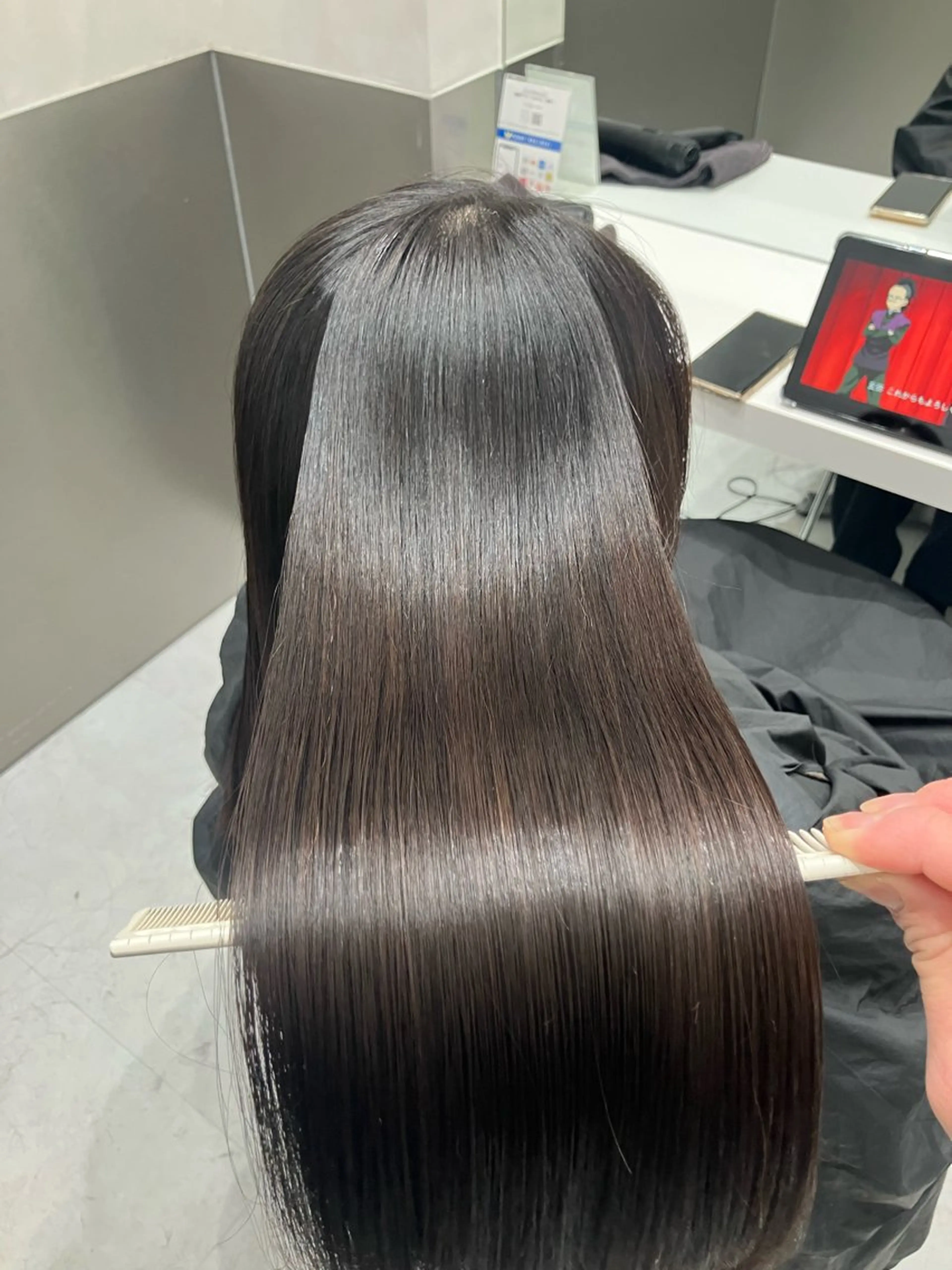 ロング カット トリートメント 💖ブリーチなし透明 感💖ASAHIのヘアスタイル