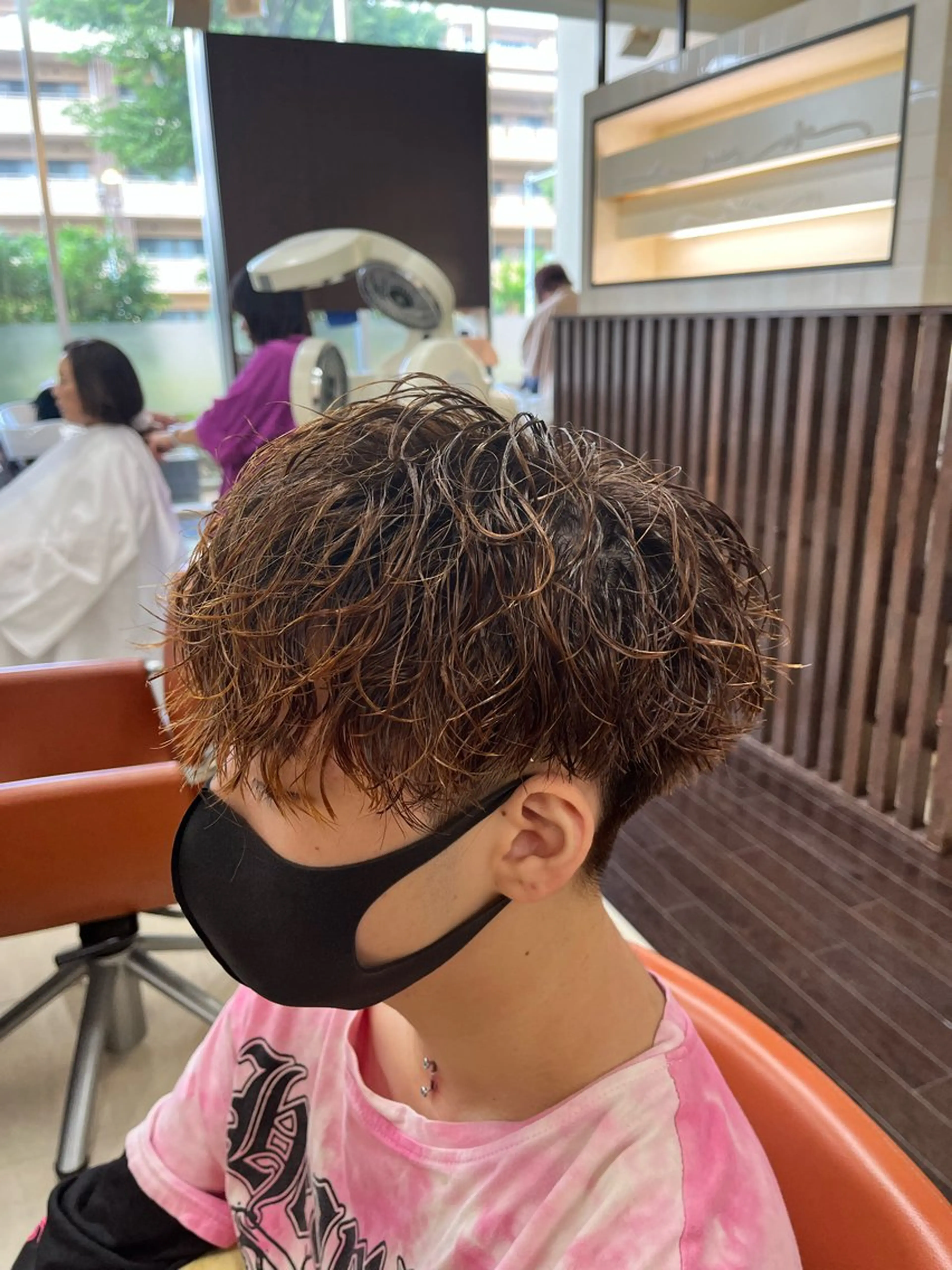 ショート パーマ メンズ メンズパーマ ツイストスパイラルパーマ スパイラルパーマ 🧊メンズ特化🧊 高木航希のヘアスタイル