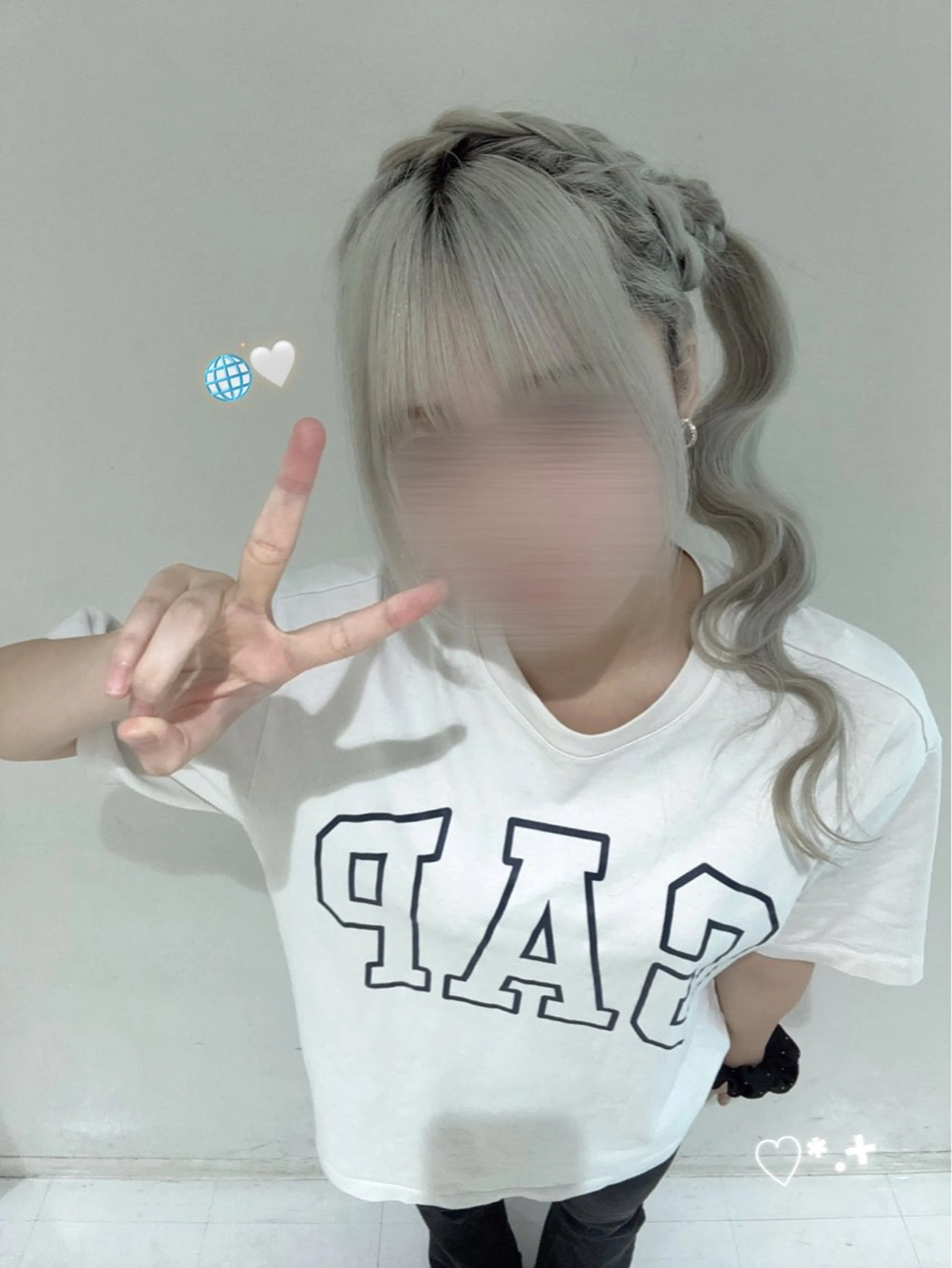 ヘアアレンジ ヘアメ💎横浜🪽 推し活 さな👶🏻のヘアスタイル