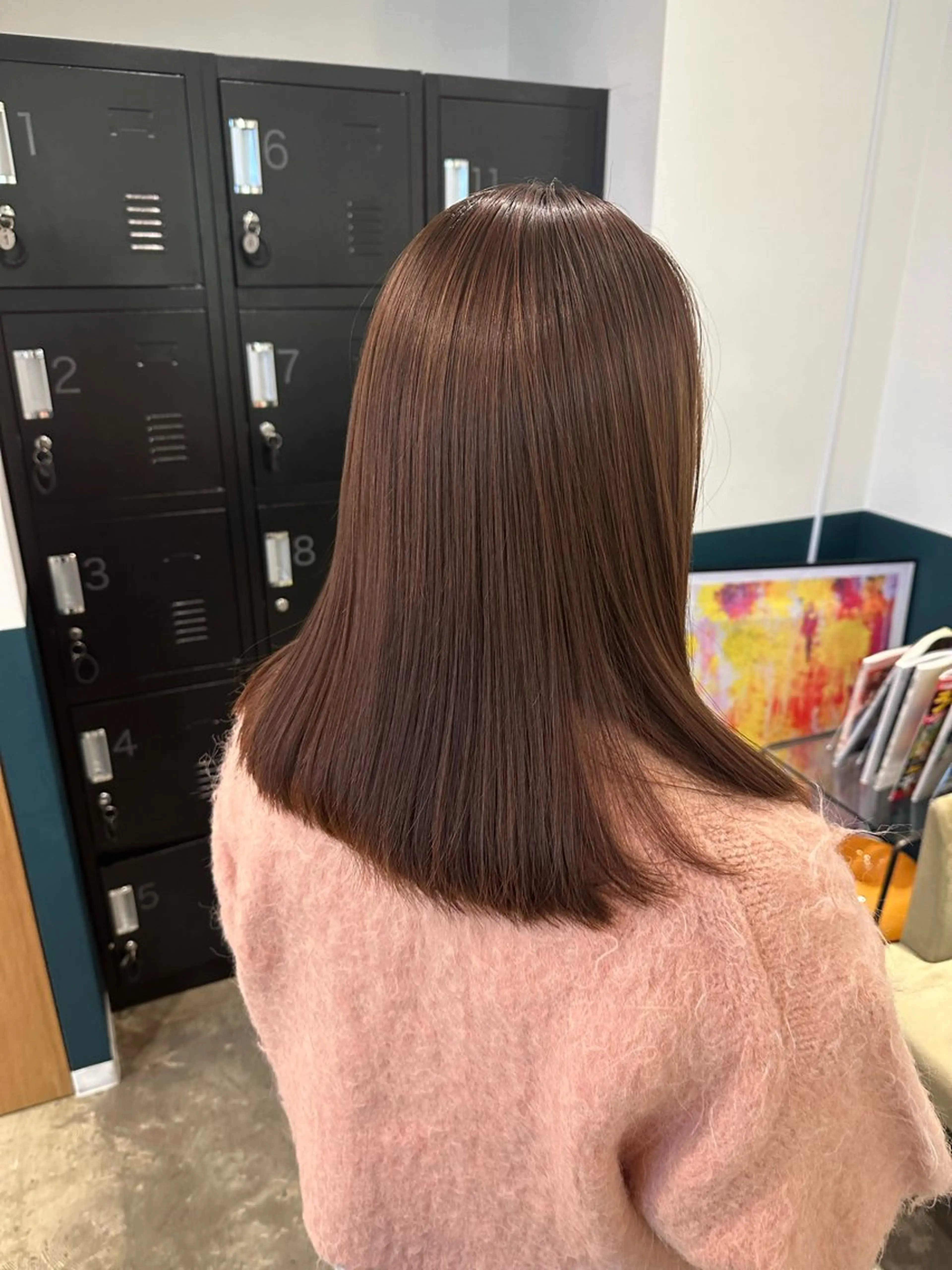 🎓ミニモ学割U24🎓前髪カット+透明感カラー+クイックトリートメントの写真