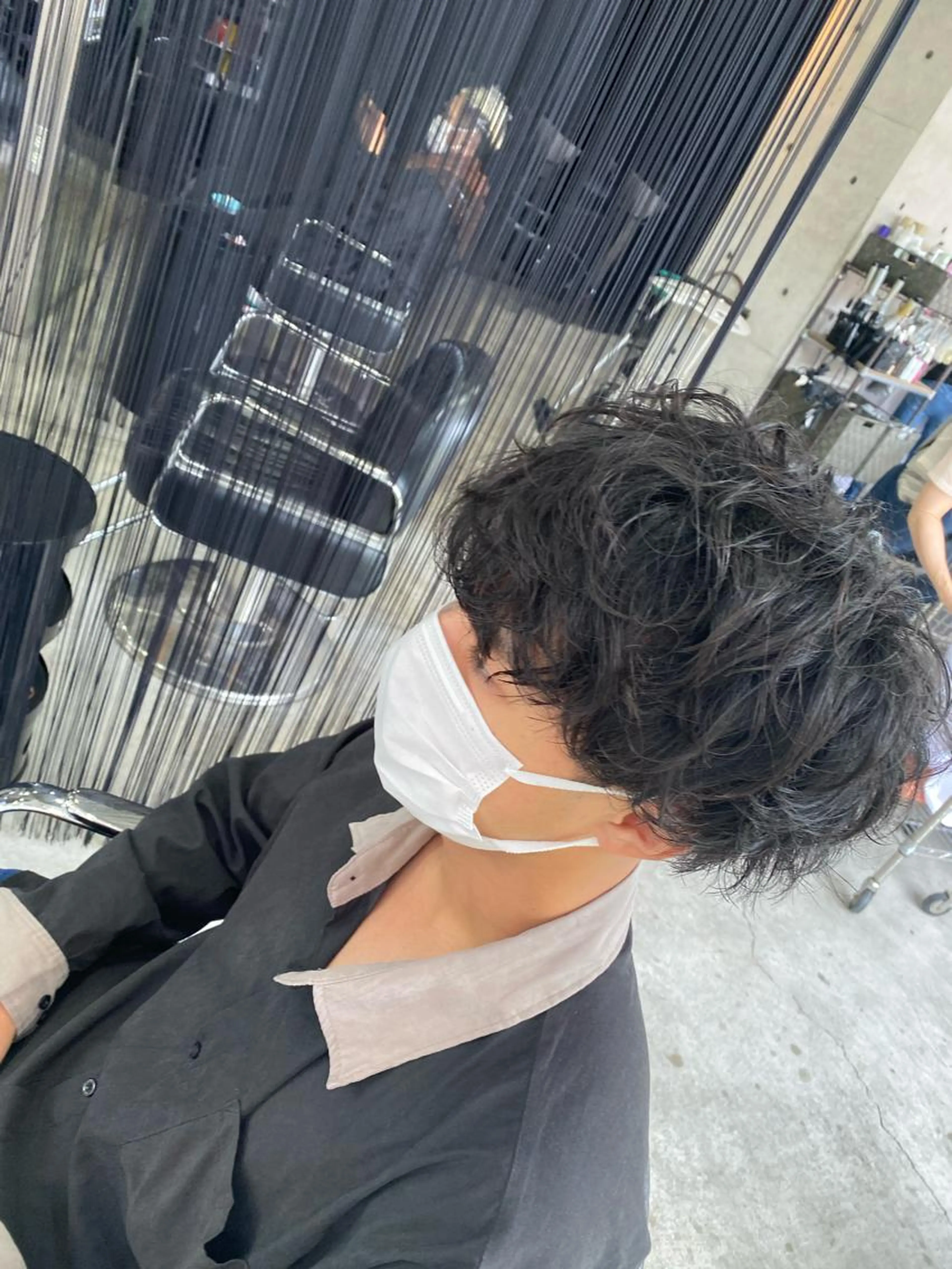 ✨メンズ必見！骨格似合わせカット＆ニュアンスパーマ✨  税込7500円の写真