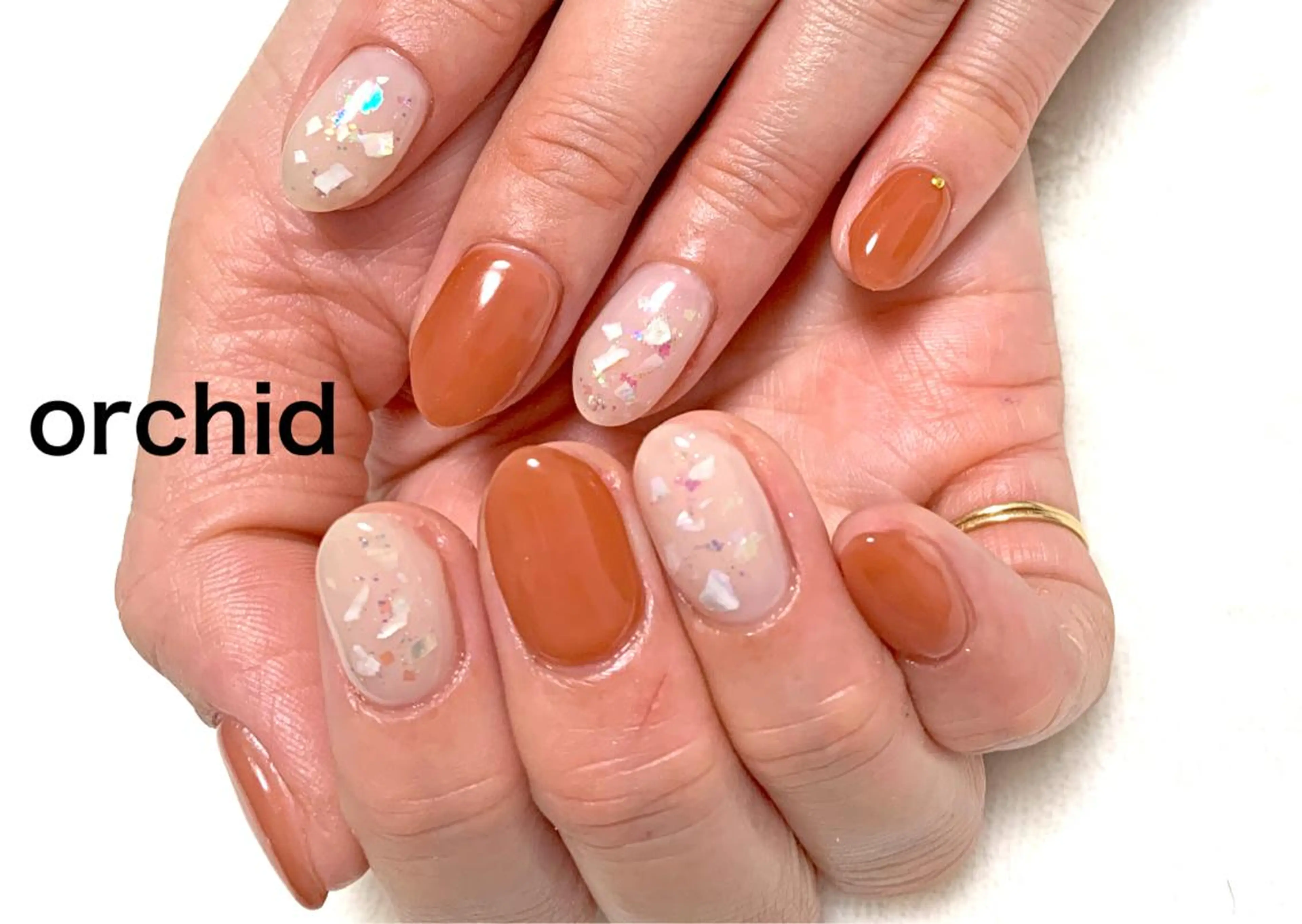 ネイル orchid ♡オーキッドのネイルデザイン