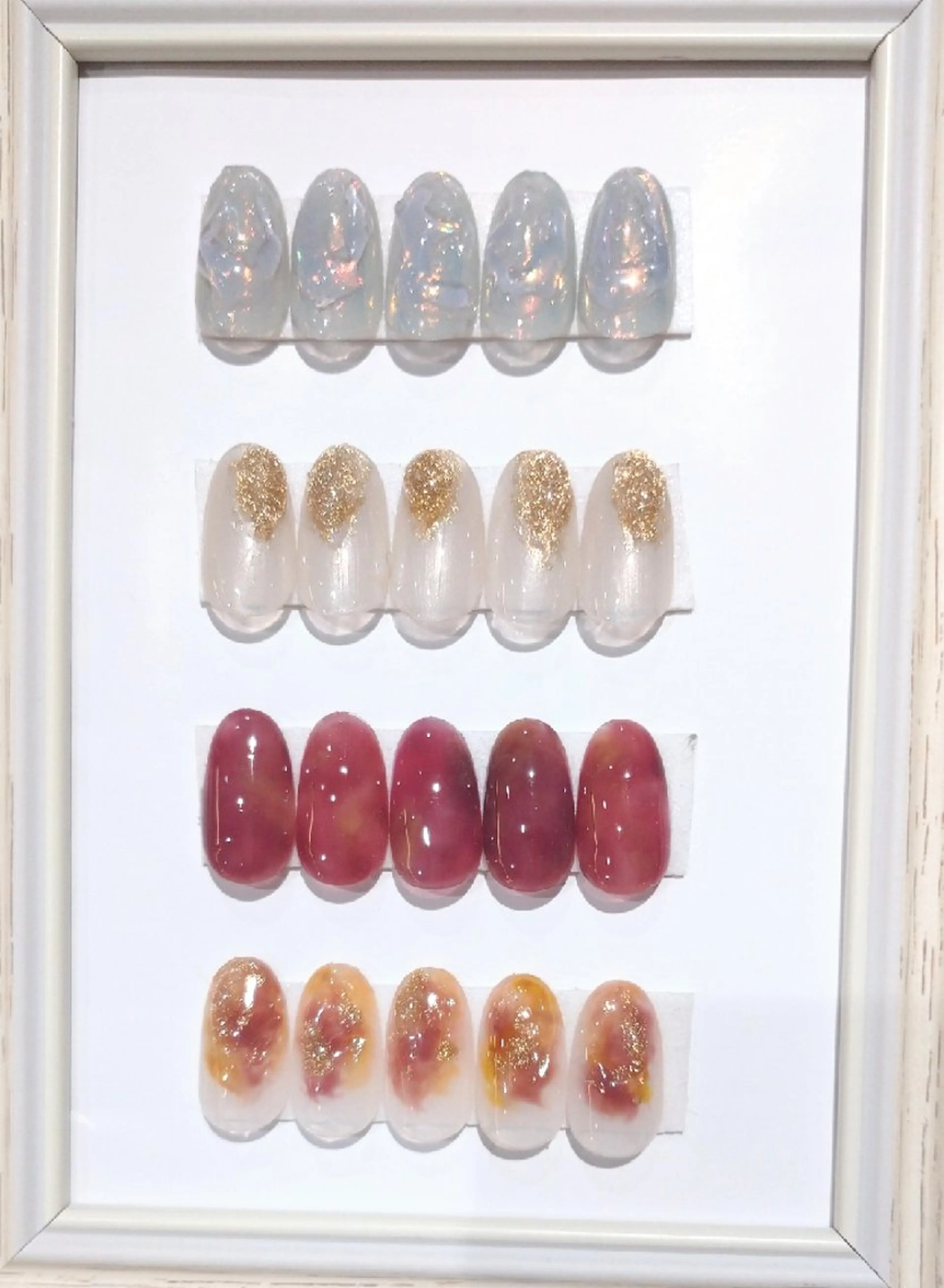 ネイル 會田 瑠衣のネイルデザイン