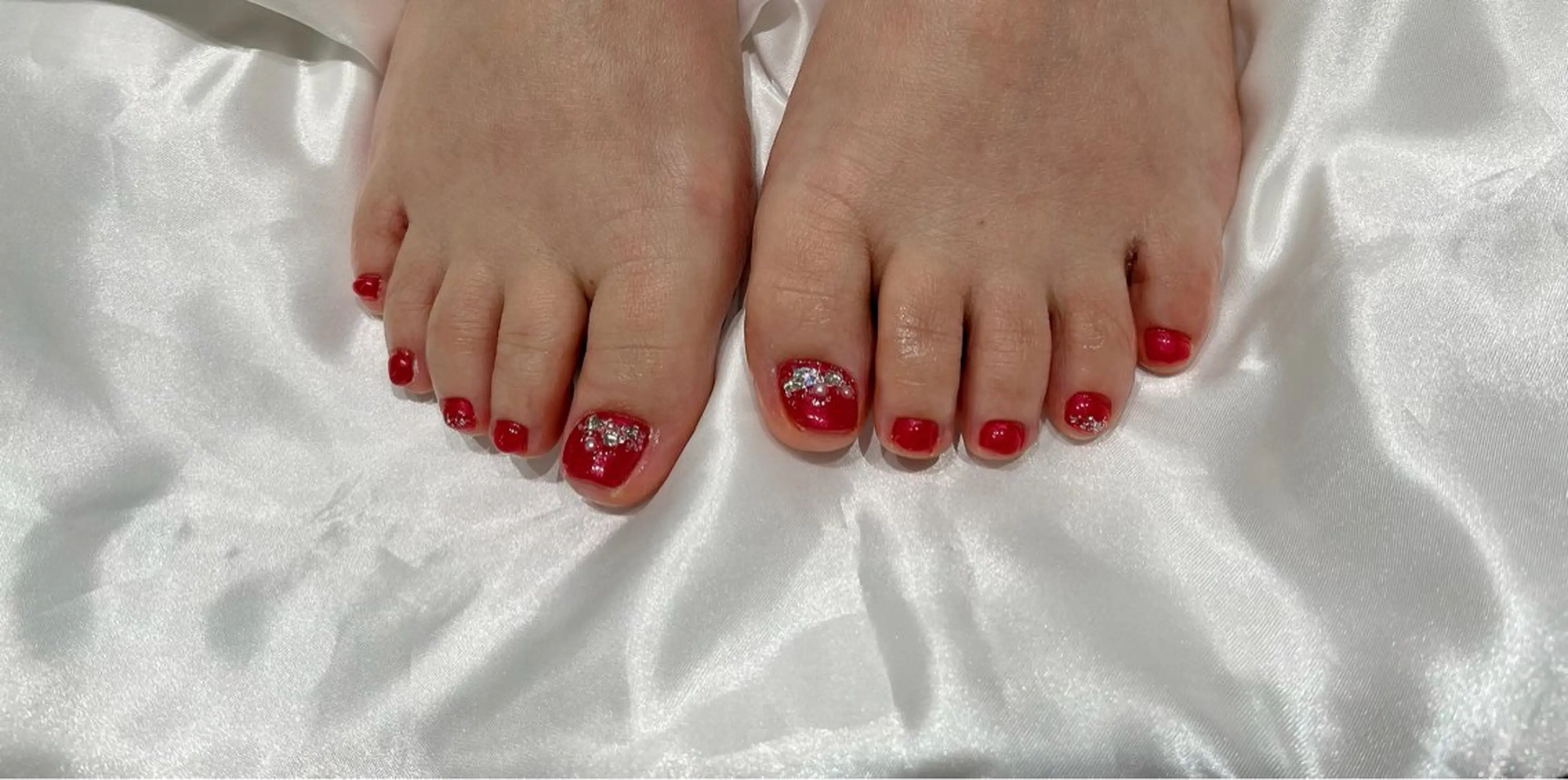 ネイル フットネイル Nail ecxia ／Reikaのネイルデザイン