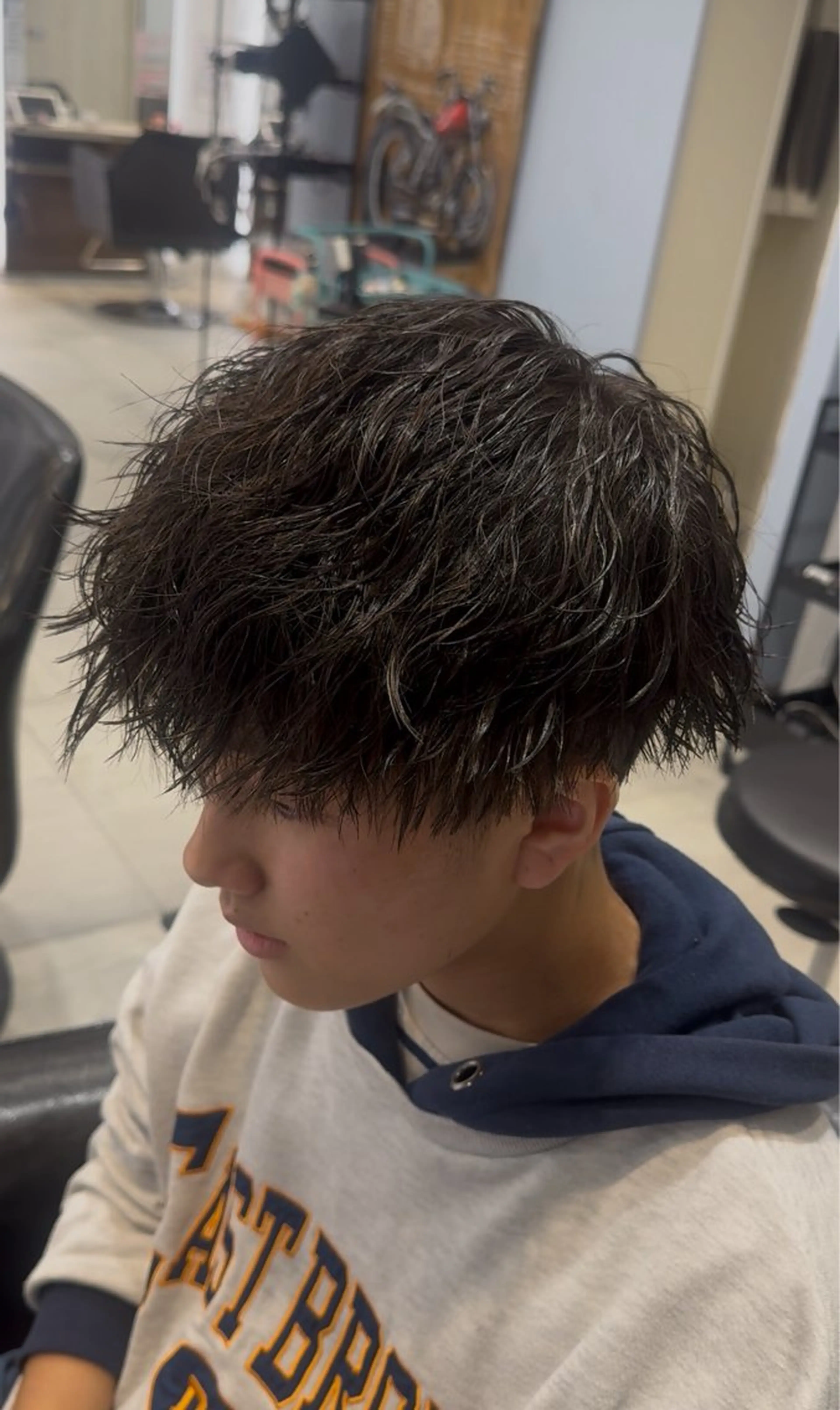 カット+眉カットの写真